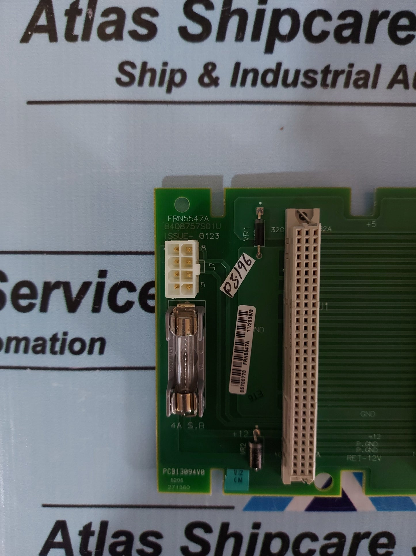 MOTOROLA FRN5547A 6 SLOT RACK CHASSIS PLC MODULE