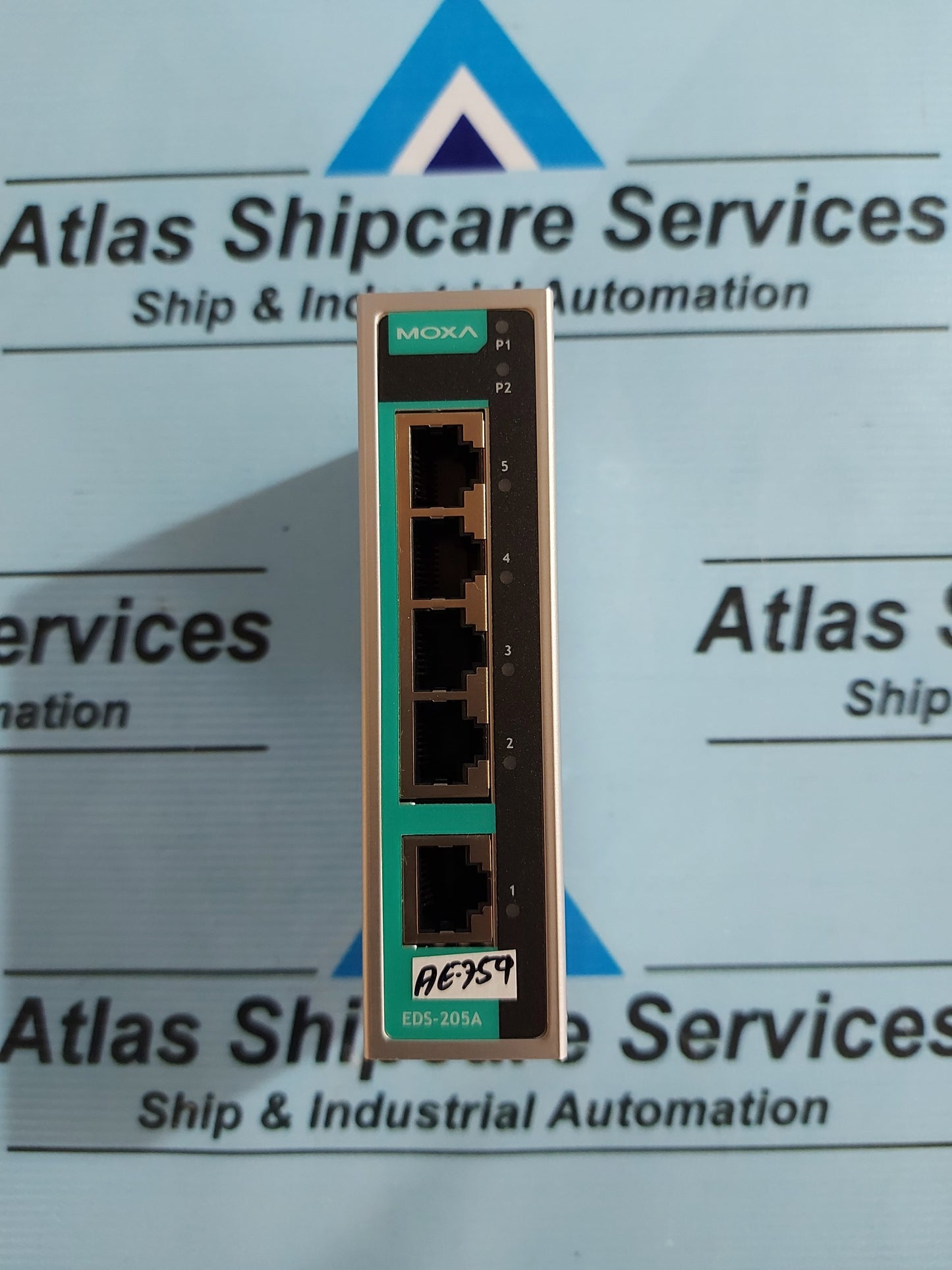 MOXA EDS-205A 5-PORT COMPACT UNMANAGED ETHERNET SWITCH