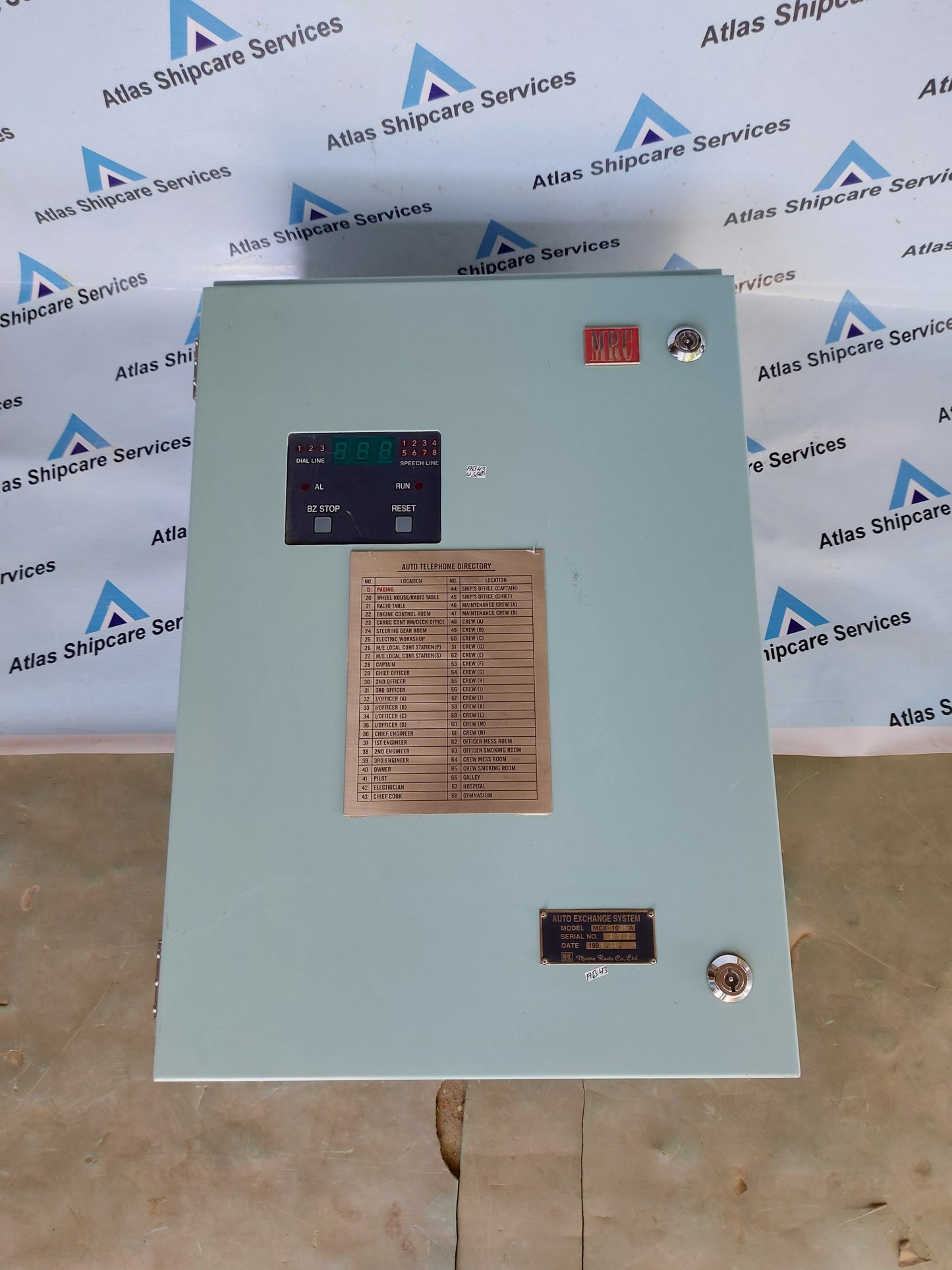 MRC MCX-1056A AUTO EXCHANGE SYSTEM