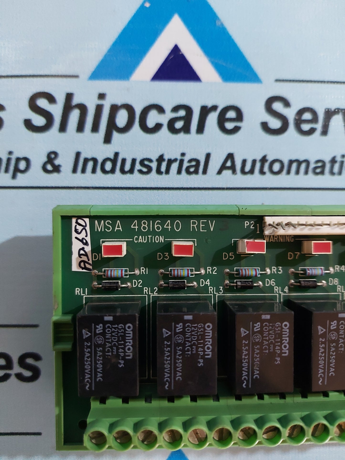 MSA 481640 REV 3 RELAY MODULE