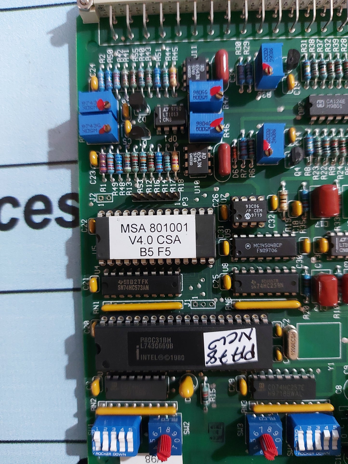 MSA 5000 4-20mA ANALOG INPUT MODULE PN 814441