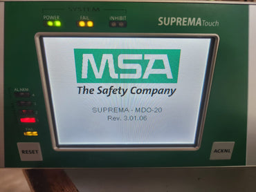MSA AUER SUPREMA TOUCH FIRE AND GAS WARNING UNIT