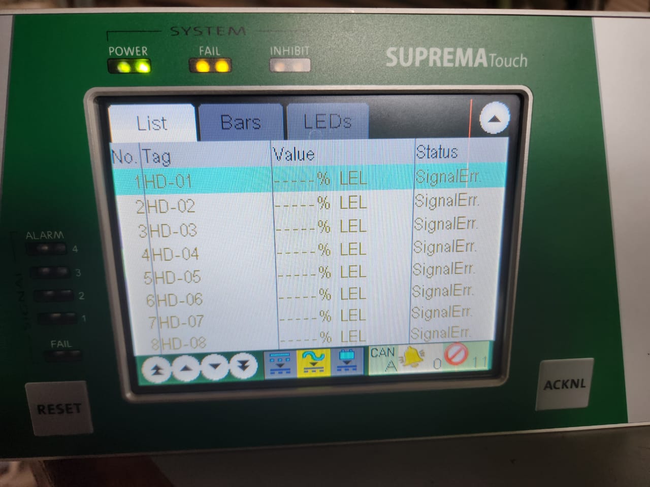MSA AUER SUPREMA TOUCH FIRE AND GAS WARNING UNIT