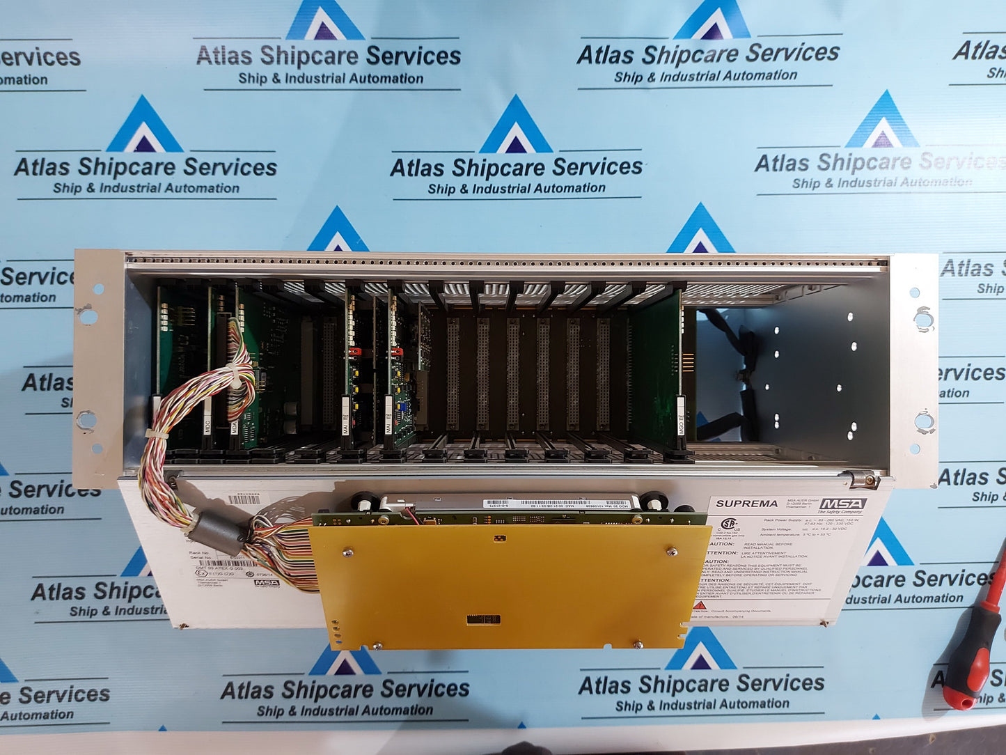 MSA AUER SUPREMA TOUCH FIRE AND GAS WARNING UNIT