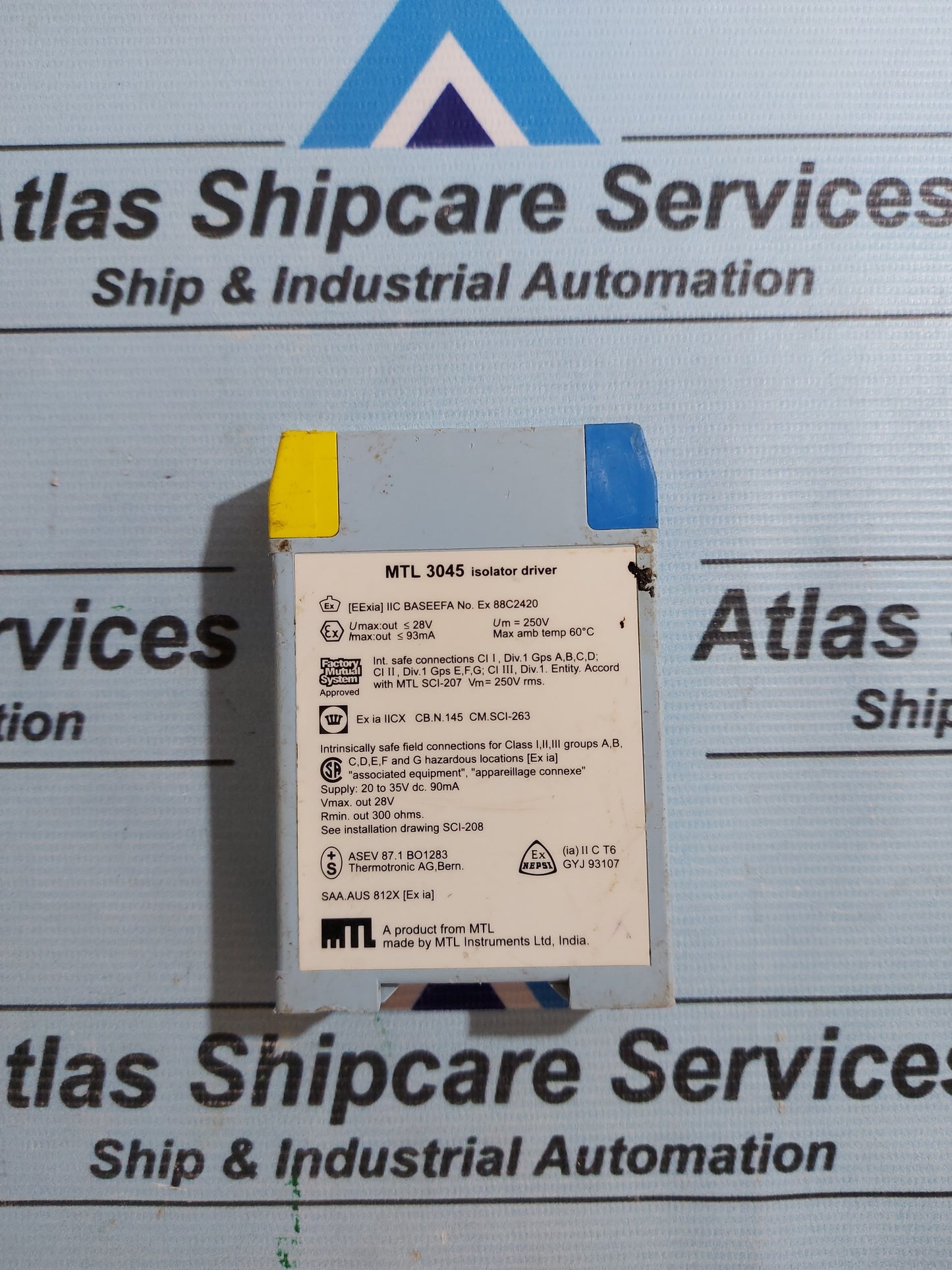 MTL INSTRUMENTS MTL 3045 ISOLATOR DRIVER