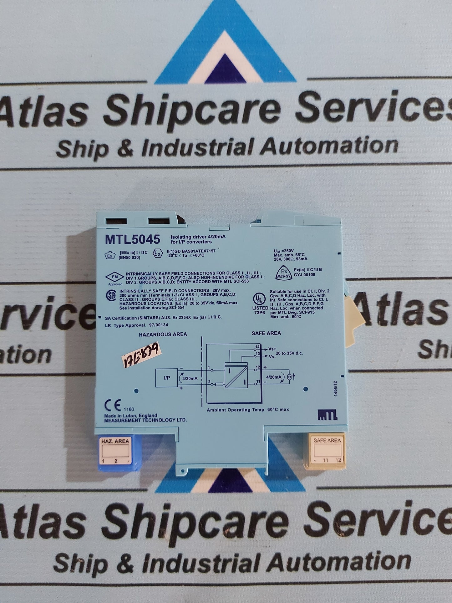 MTL MTL5045 ISOLATING DRIVER 4/20mA