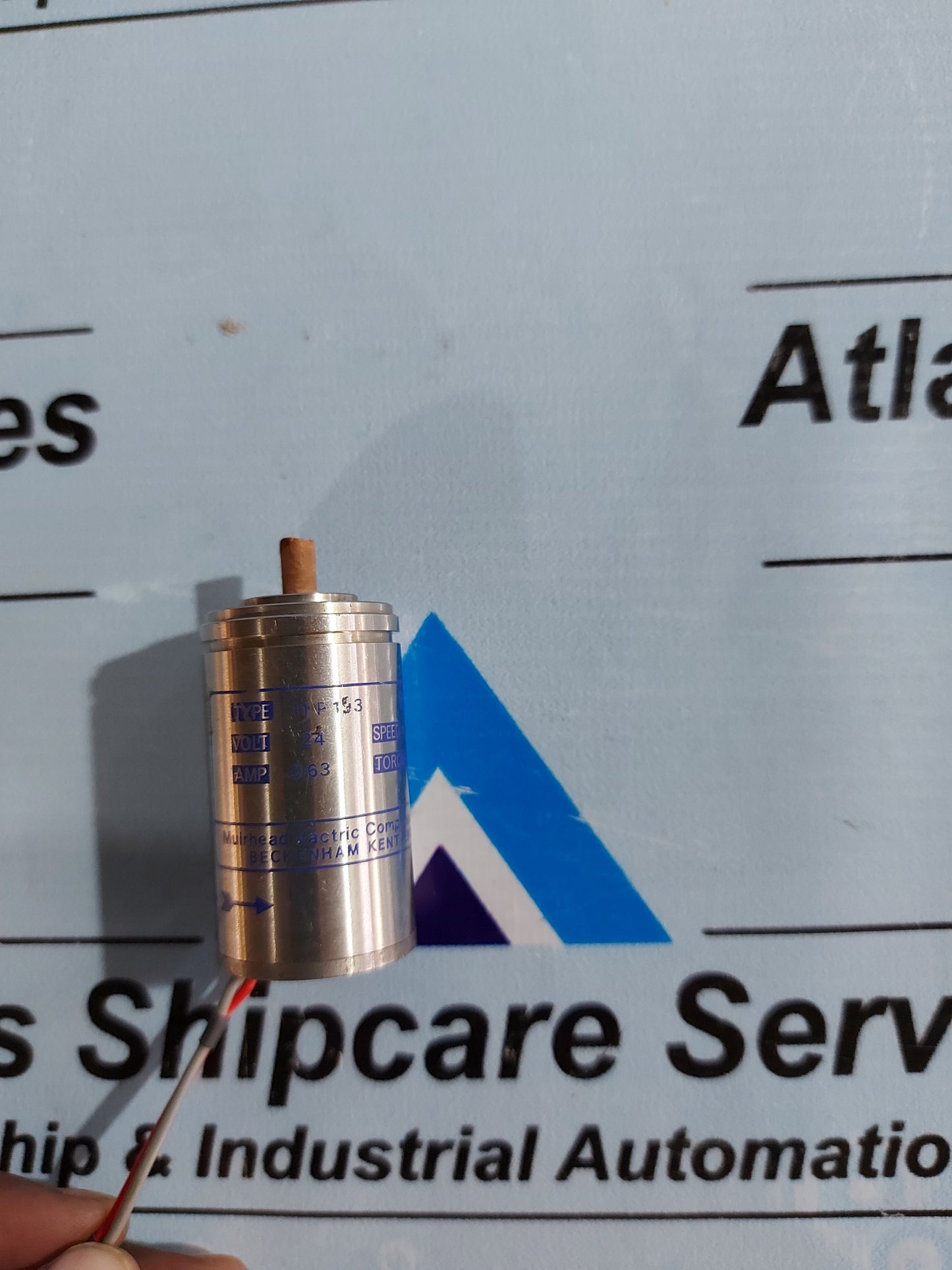 MUIRHEAD VACTRIC 11P193 SERVO MOTOR TACHOMETER