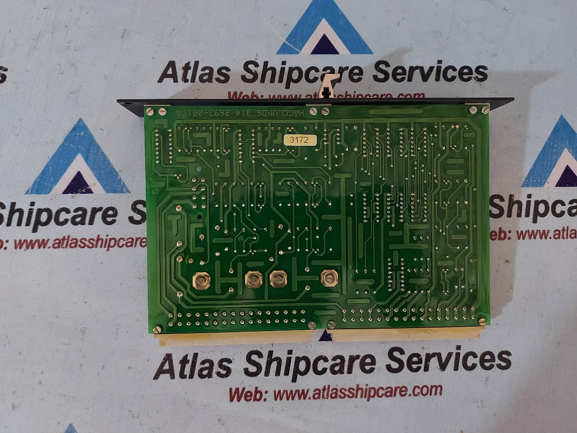 Macgregor Hagglunds MDC 214 1080-801 Motor Displacement Control Pcb Card