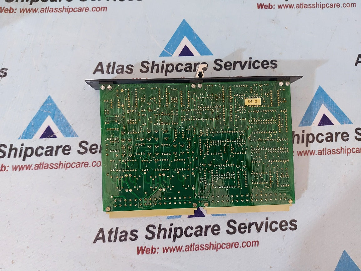 Macgregor Hagglunds PC 214 1357-801 Pump Control Pcb Card