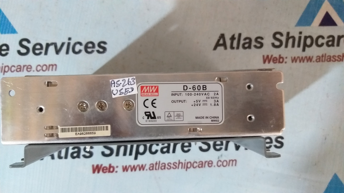 Mean-Well D-60B Switching Power Supply
