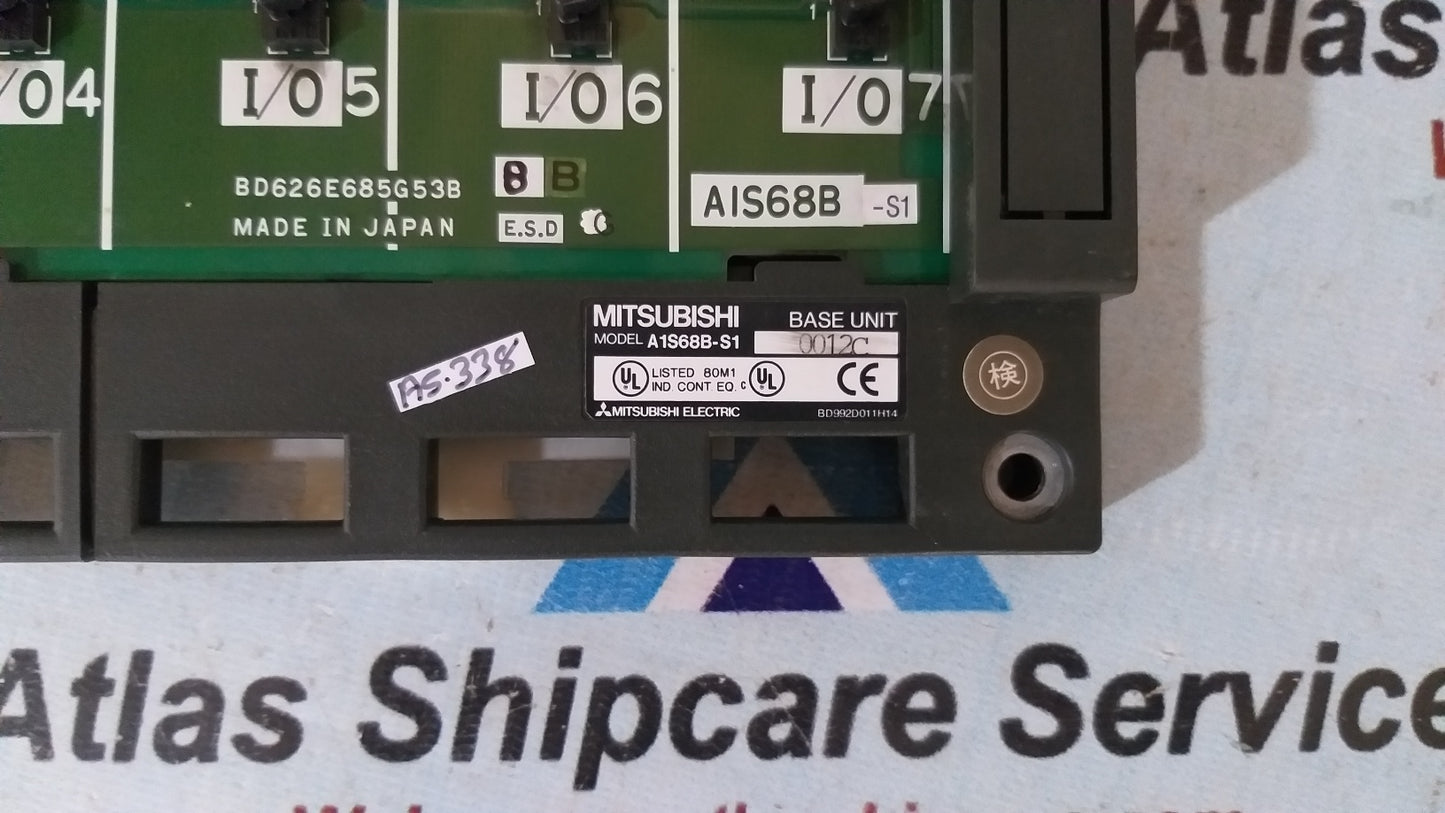 Mitsubishi A1S68B-S1 Base Unit