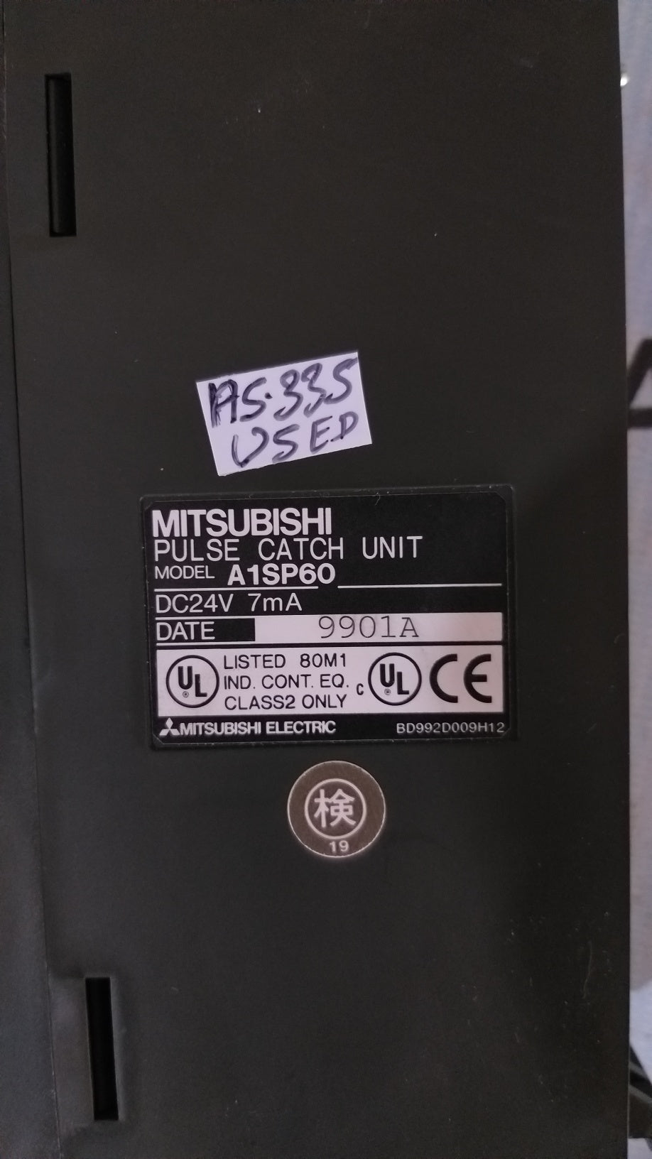 Mitsubishi A1SP60 Pulse Catch Unit