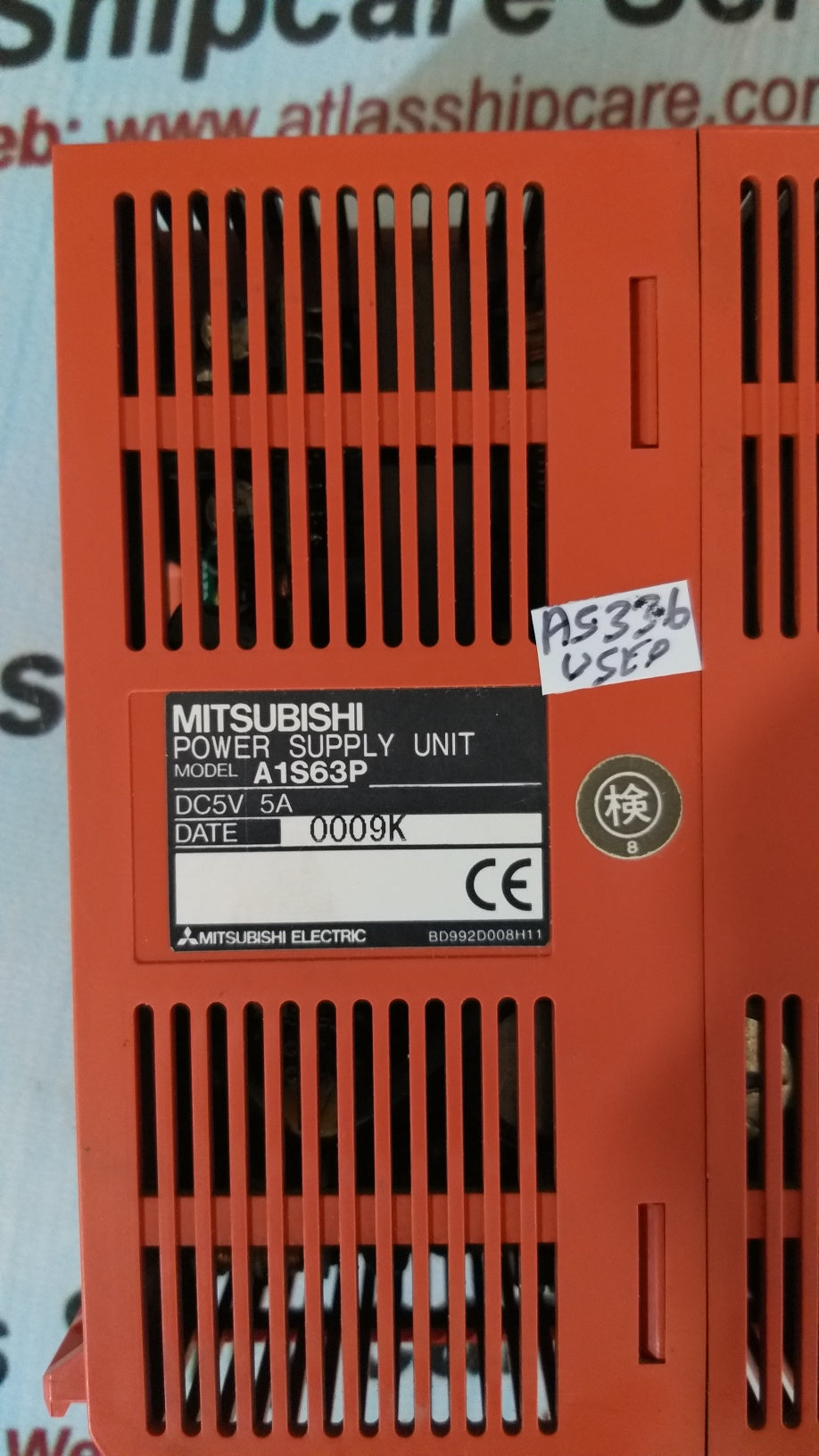Mitsubishi Melsec A1S63P Power Supply Module