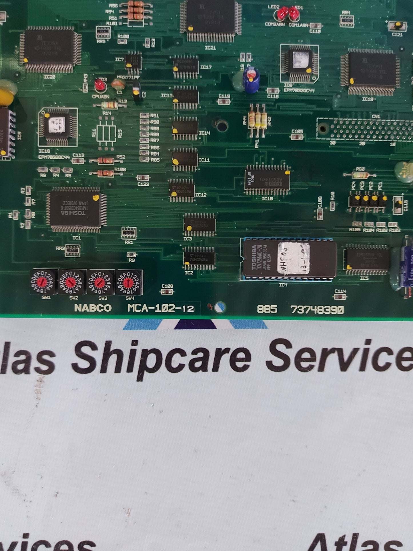 NABCO MCA-102-12 885 73748390 PCB CARD