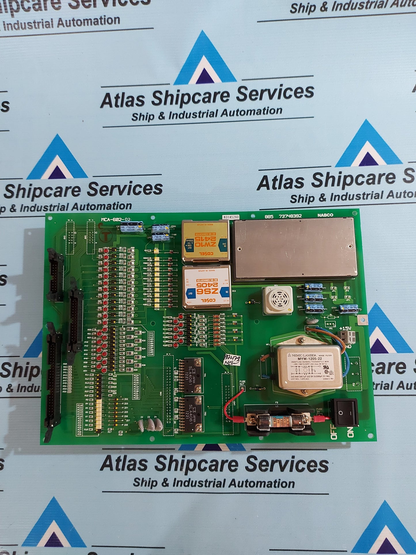 NABCO MCA-602-02 PCB CARD 885 73748392
