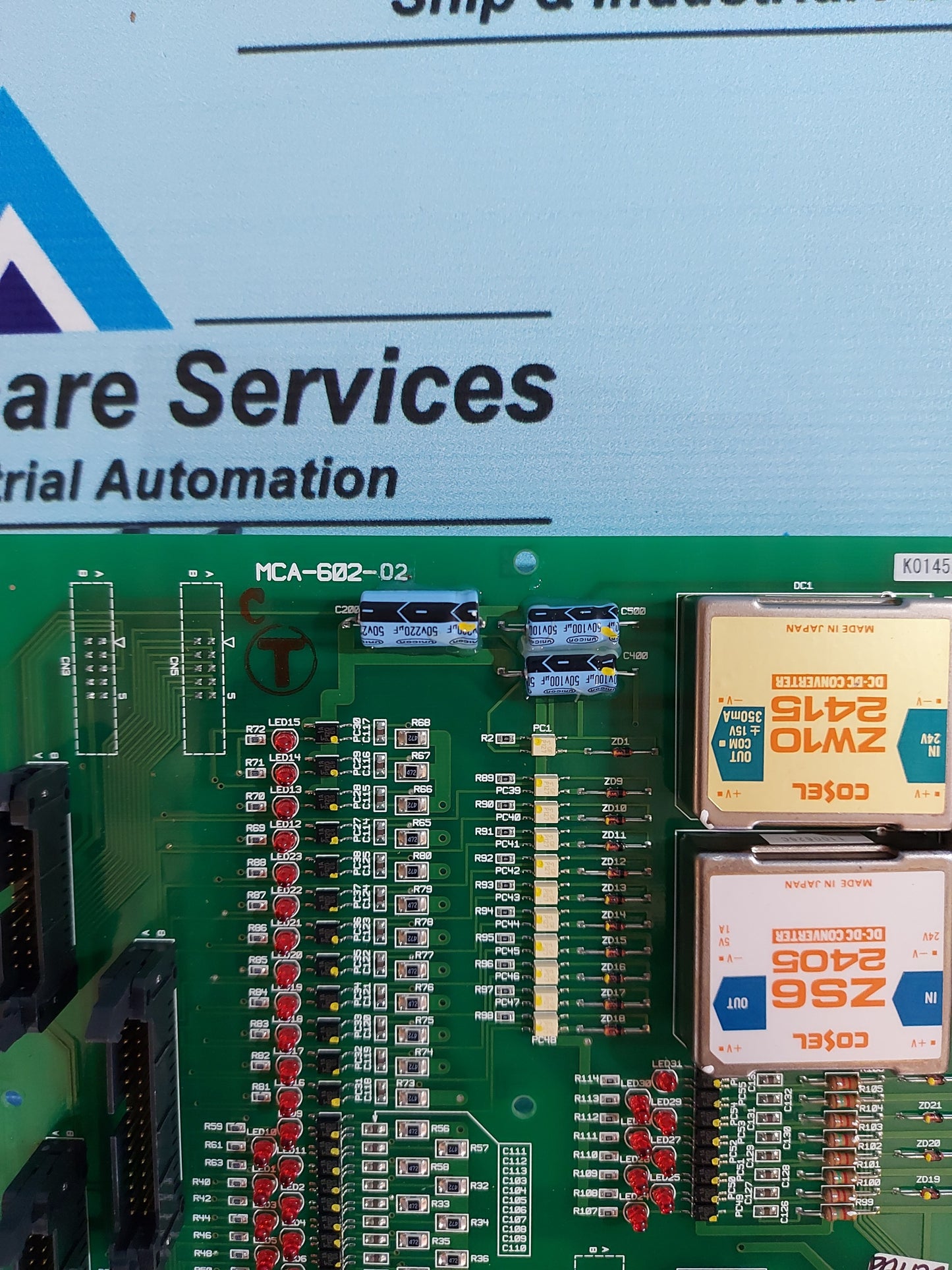 NABCO MCA-602-02 PCB CARD 885 73748392