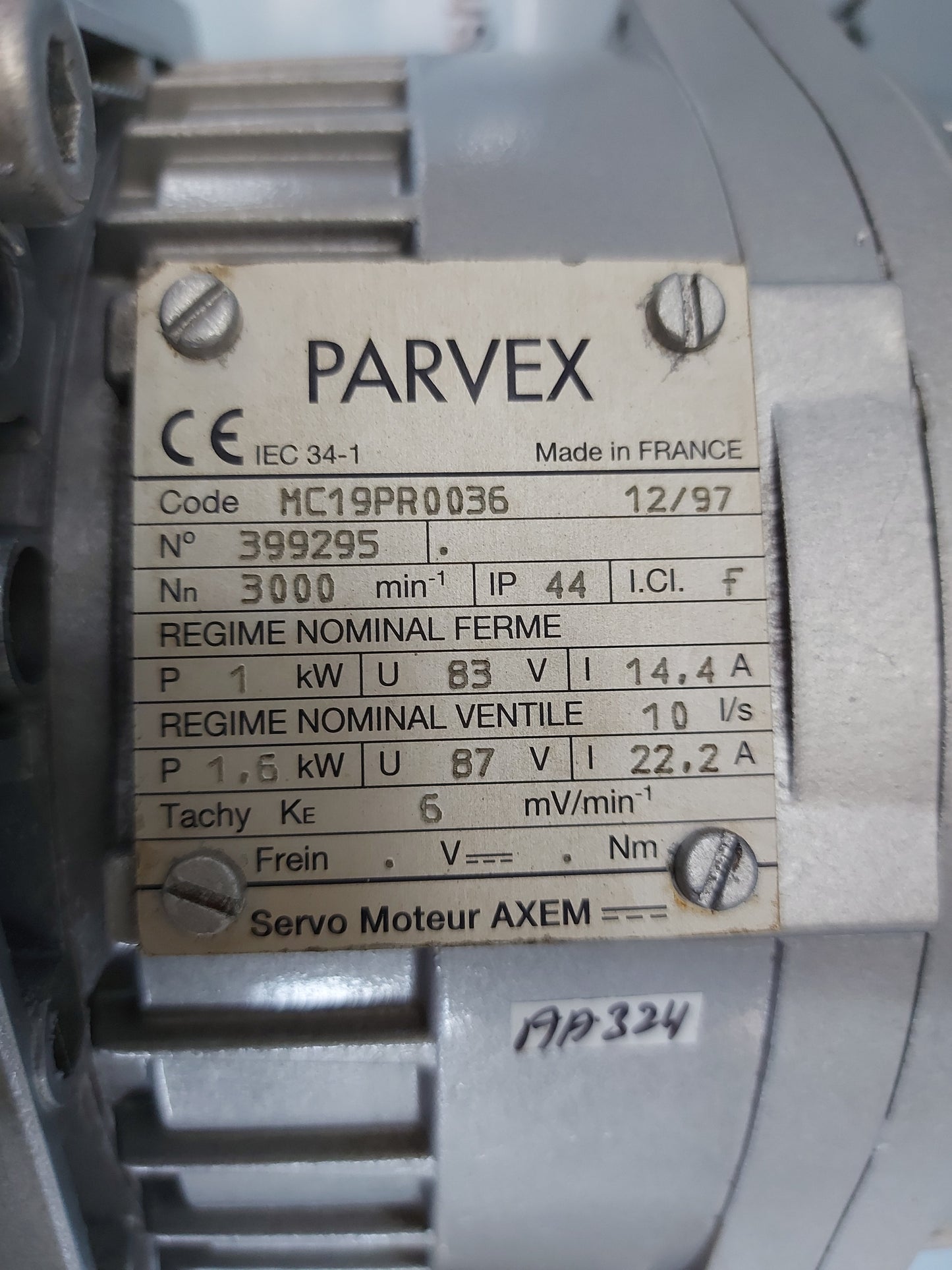 NABCO MG800 GOVERNOR SYSTEM