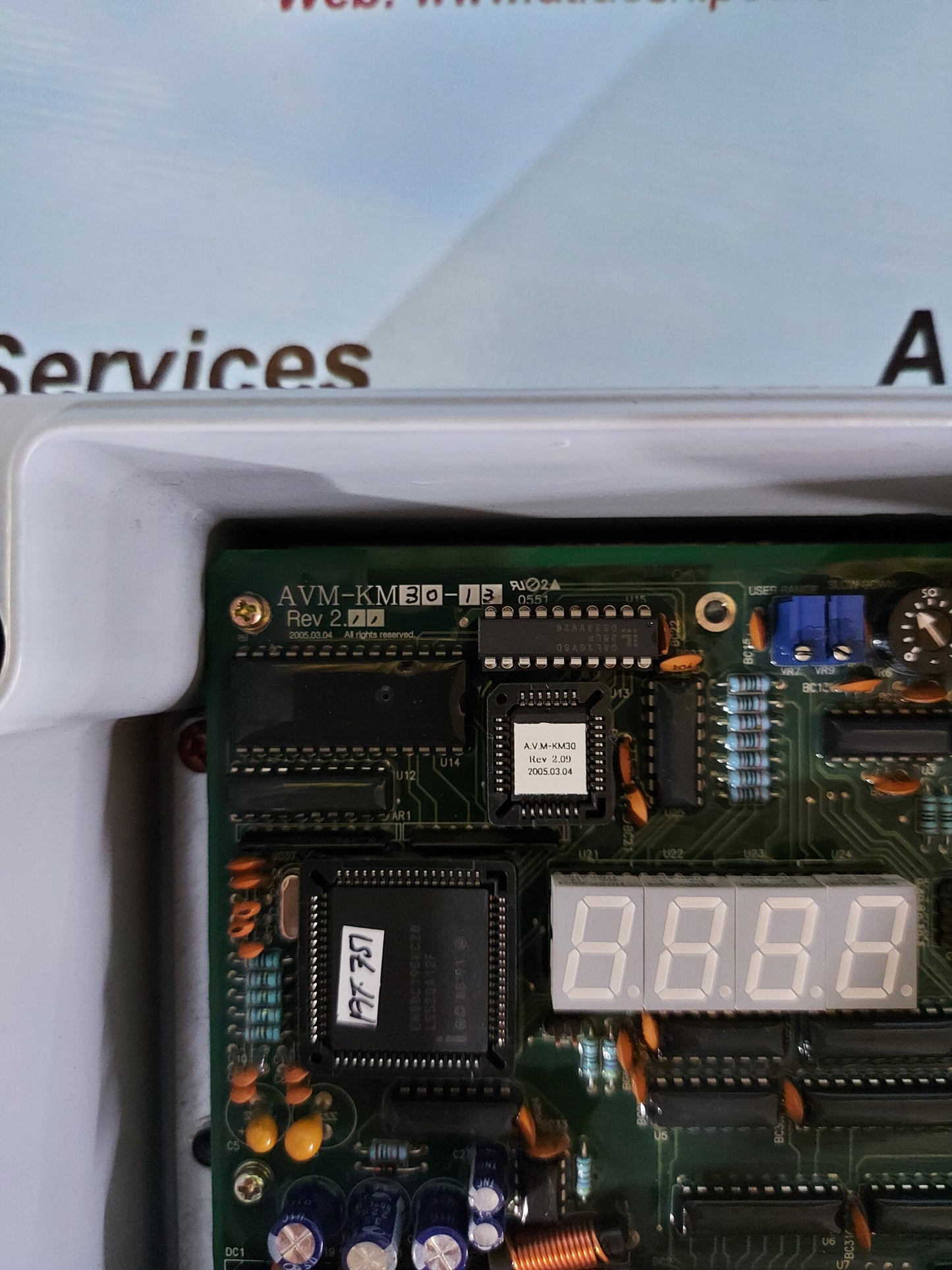 NABTESCO AXIAL VIBRATION MONITOR