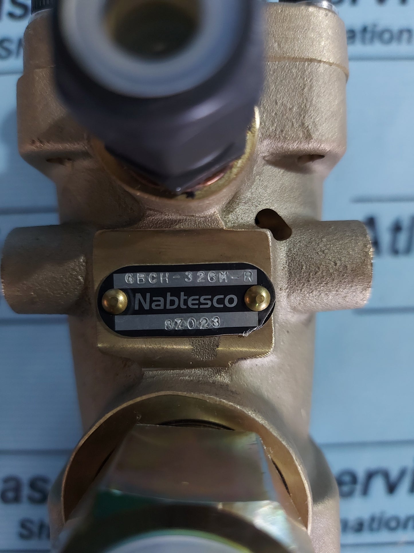 NABTESCO GBCH-326M-R SOLENOID VALVE