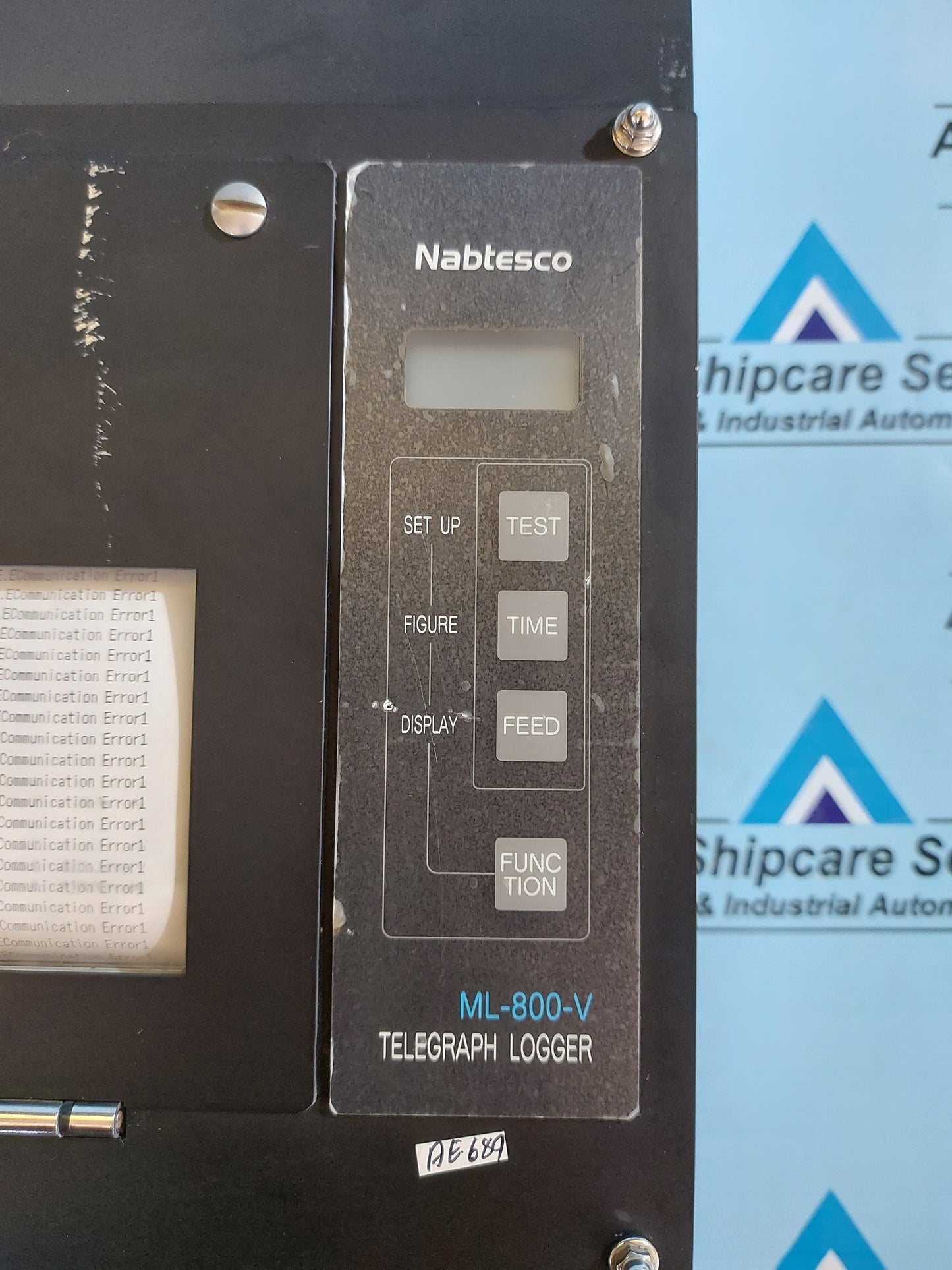 NABTESCO ML-800-V TELEGRAPH LOGGER