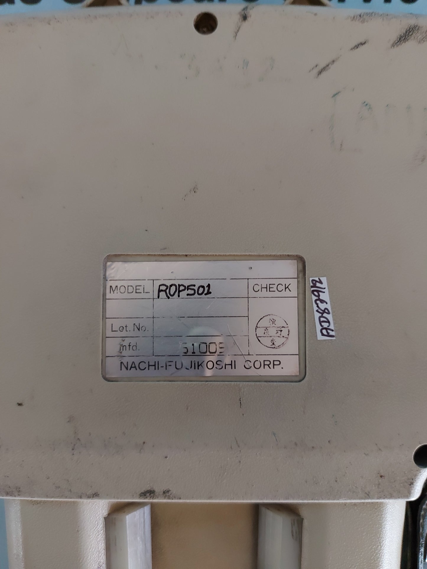 NACHI-FUJIKOSHI R0P501 TEACH PENDANT