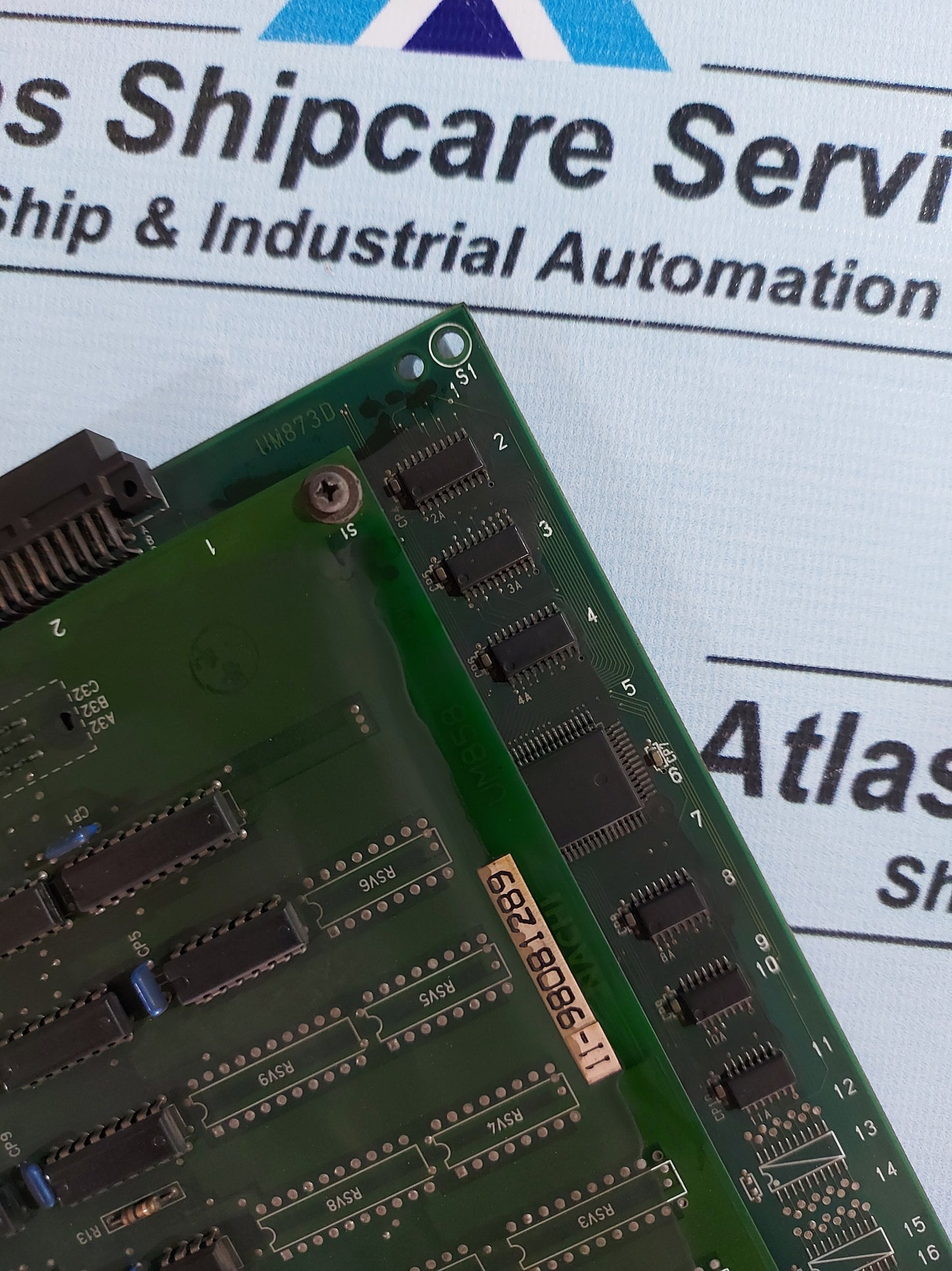 NACHI UM858 CIRCUIT BOARD WITH UM873D PROCESSOR