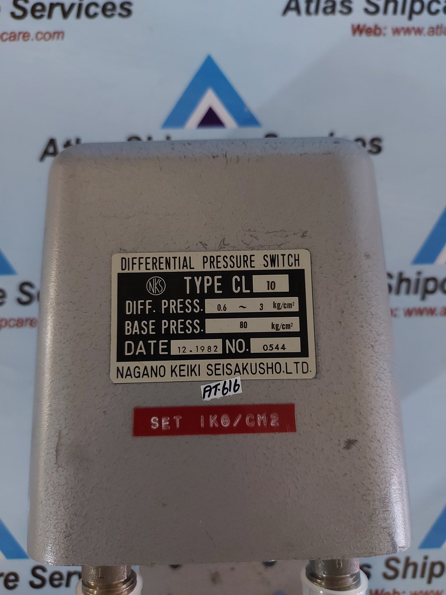 NAGANO KEIKI CL10 DIFFERENTIAL PRESSURE SWITCH