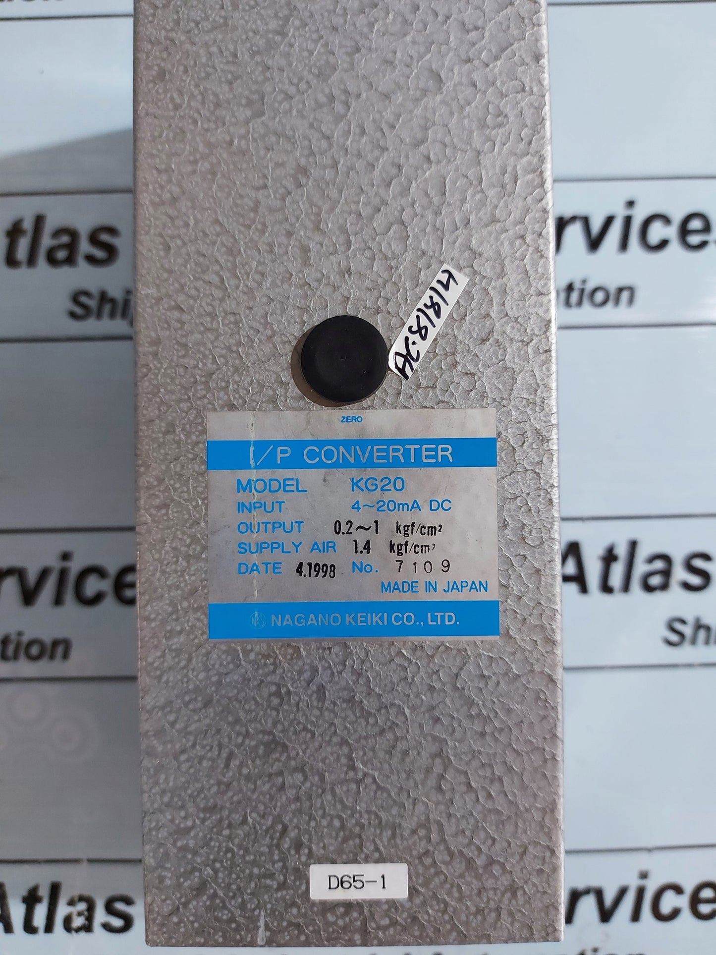 NAGONA KEIKI KG20 I/P CONVERTER