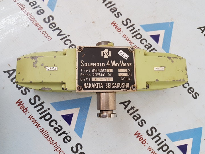 Nakakita 6M/N NS59-2 4-Way Solenoid Valve H428
