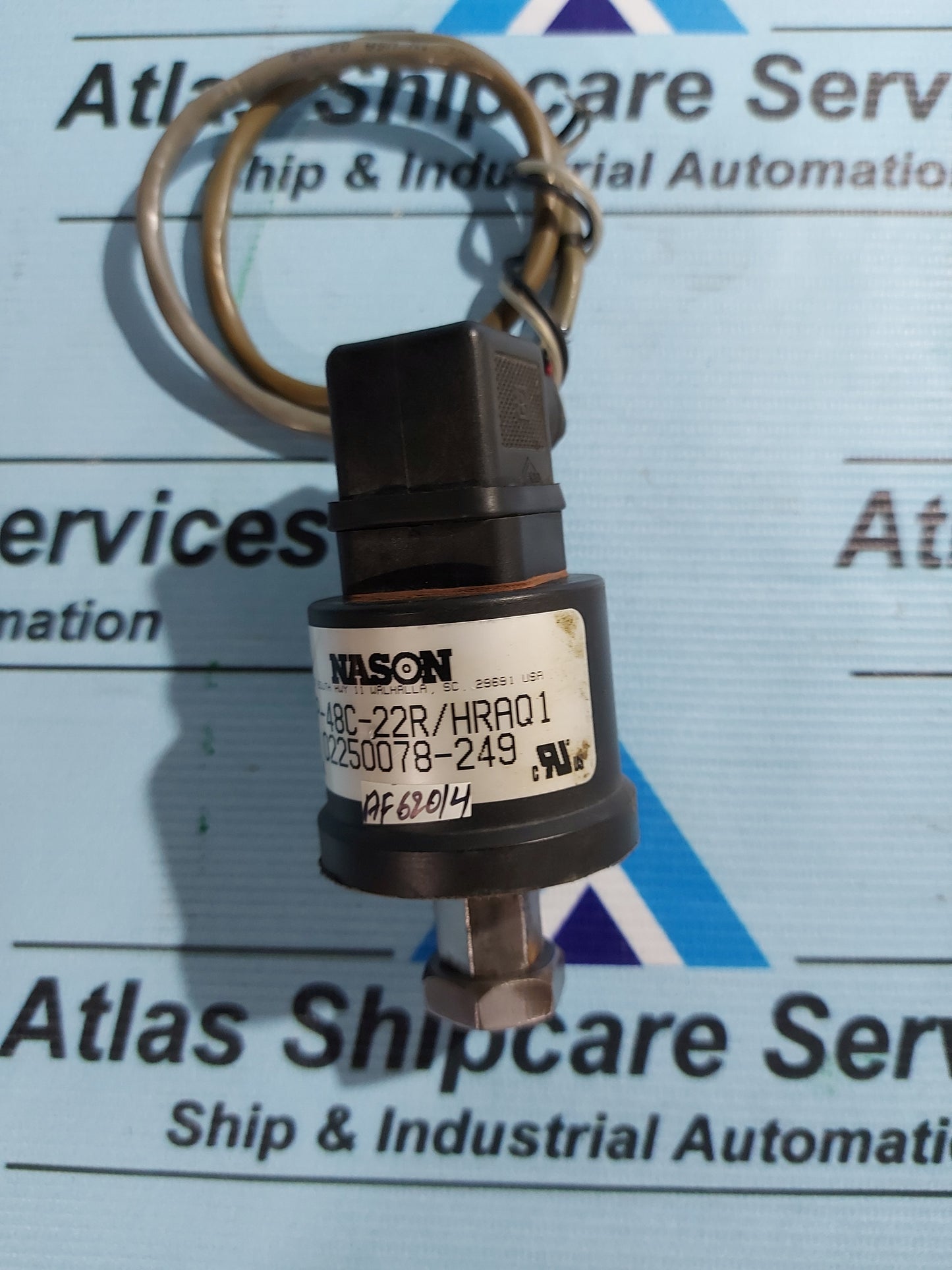 NASON VP-48C-22R/HRAQ1 SULLAIR 02250078-249 VACUUM SWITCH