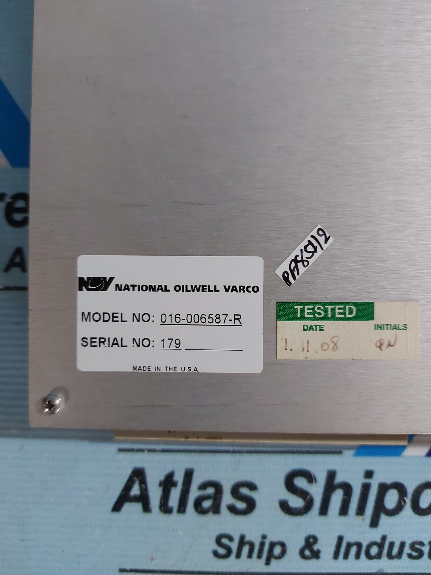 NATIONAL OILWELL SCR CONTROL MODULE BD.018-006587 REV.A