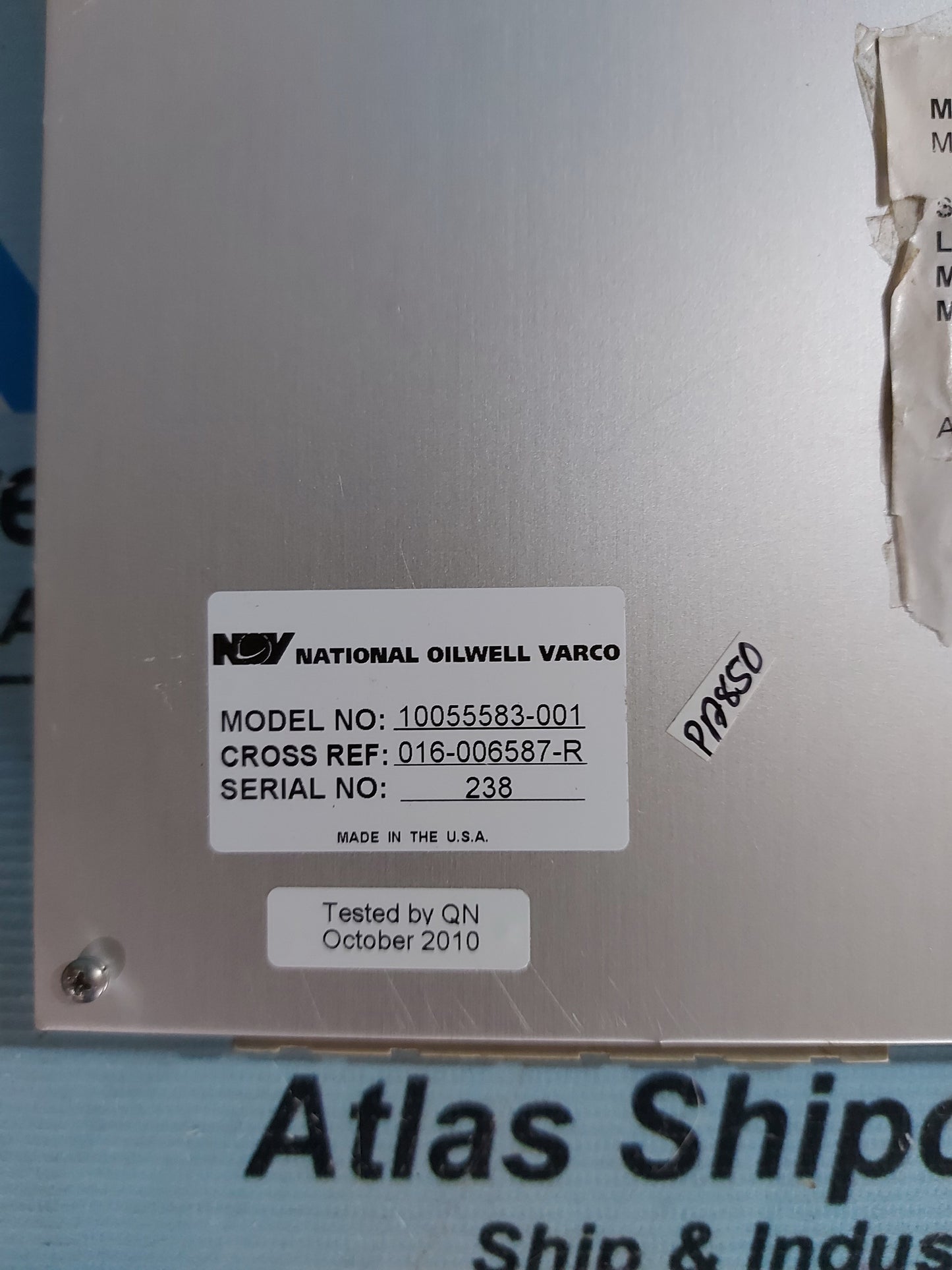 NATIONAL OILWELL SCR CONTROL MODULE BD.018-006587 REV.B