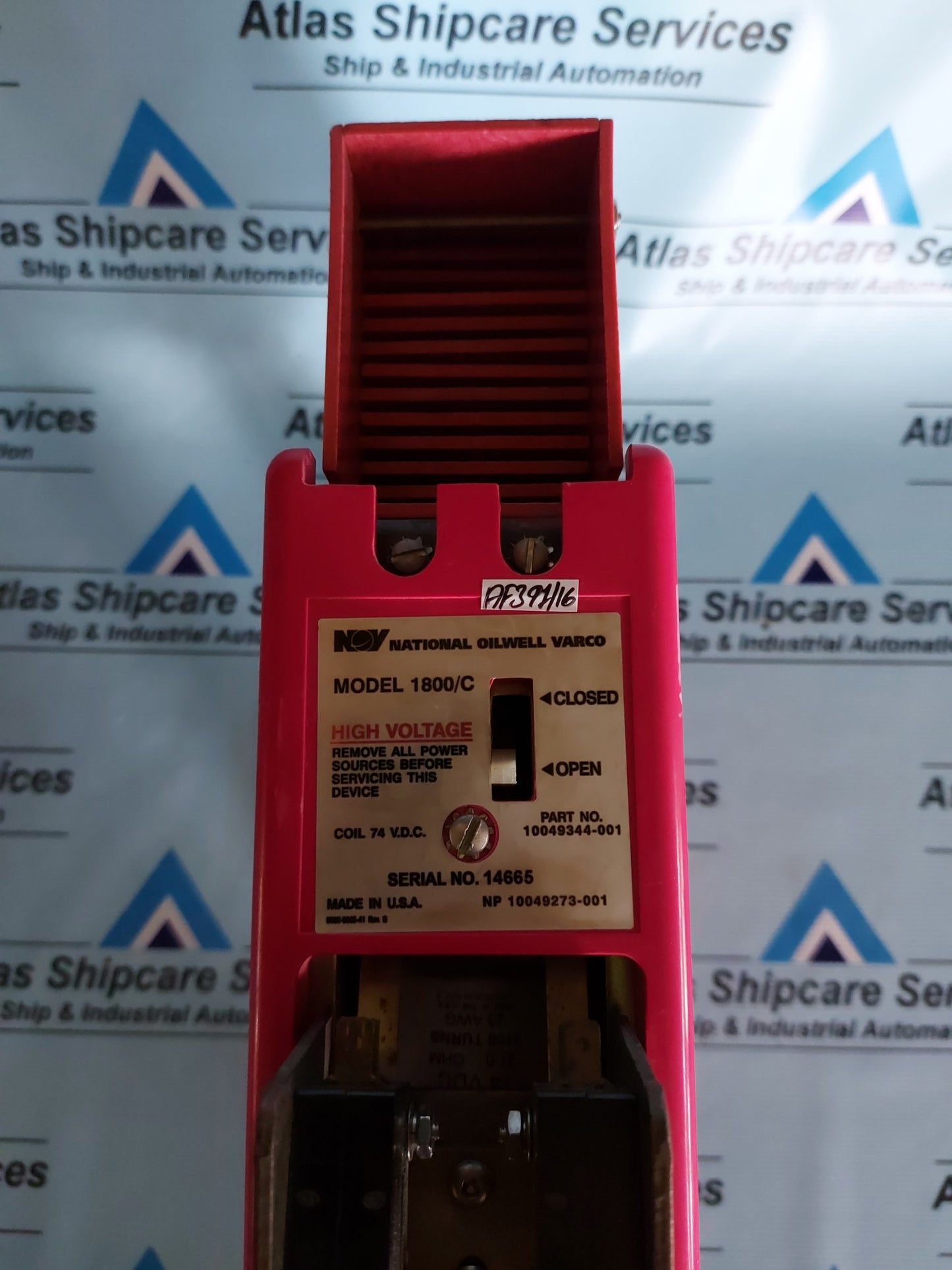 NATIONAL OILWELL VARCO 10049344-001 CONTACTOR 1800/C