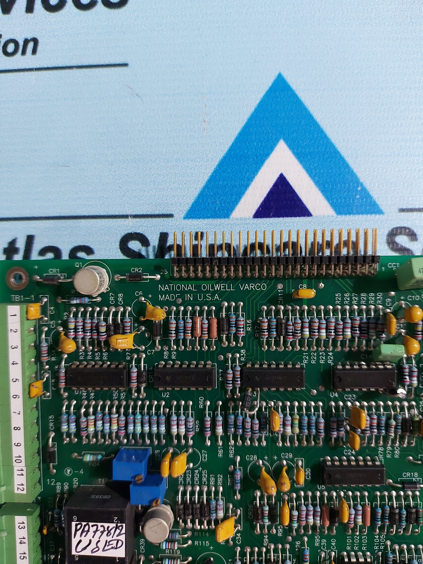 NATIONAL OILWELL VARCO B09G0000 REGULATOR BOARD DC EXCITATION SUPPLY