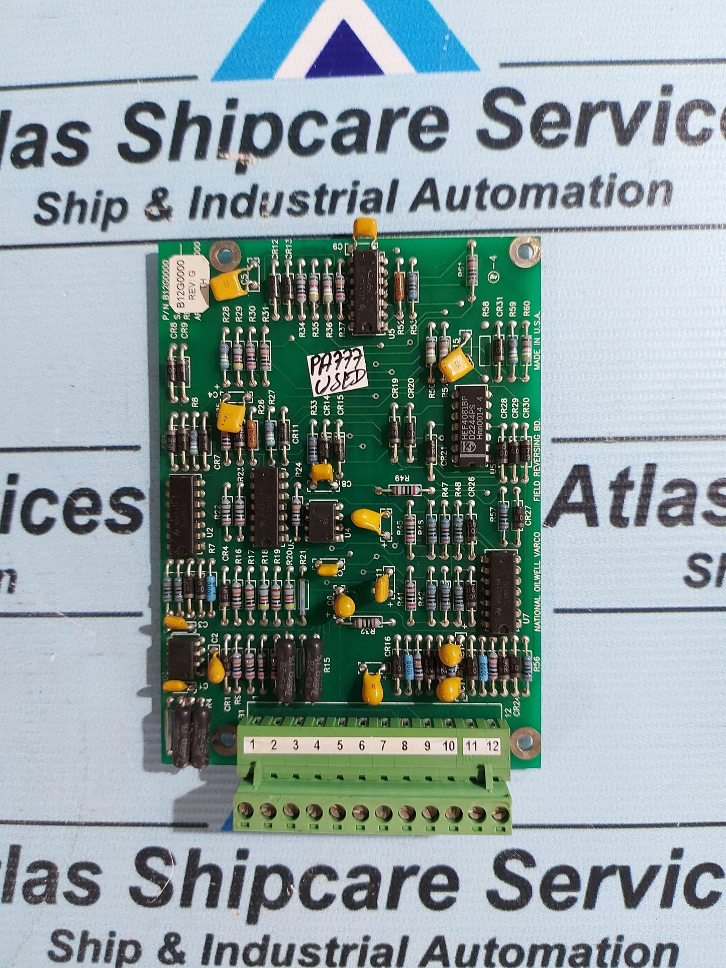 NATIONAL OILWELL VARCO B12G0000 FIELD REVERSING BOARD