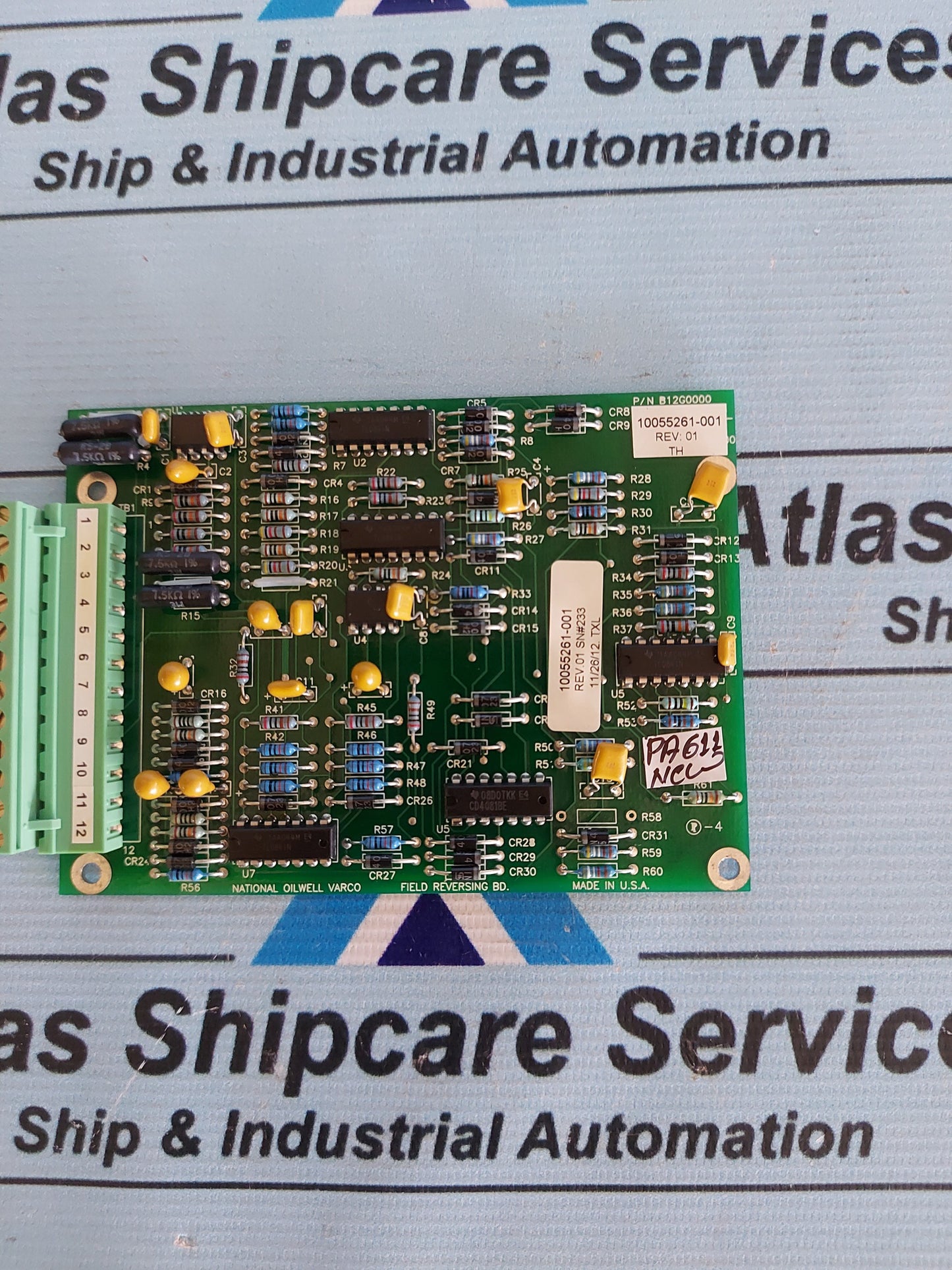 NATIONAL OILWELL VARCO B12G0000 PCB CARD