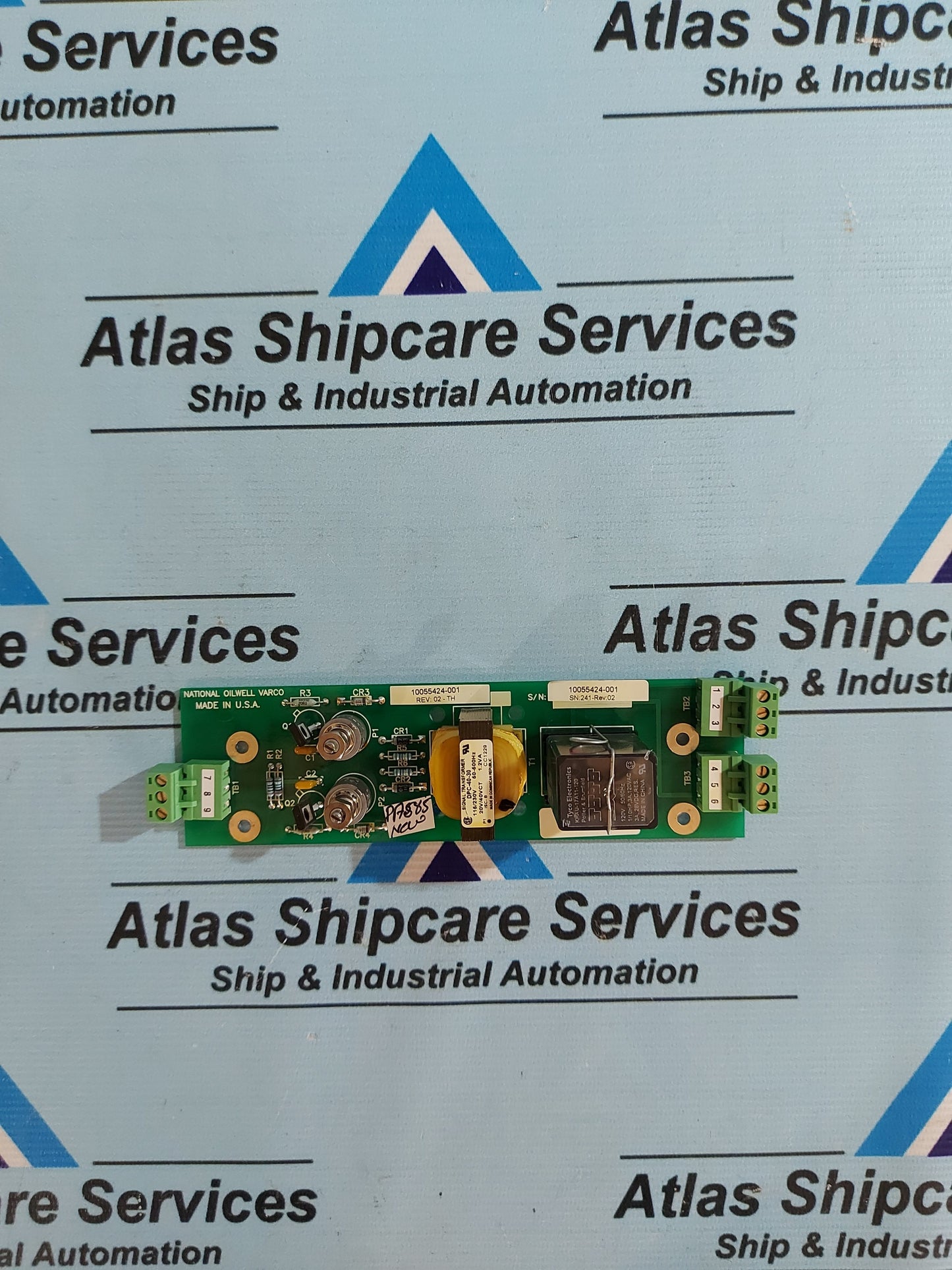 NATIONAL OILWELL VARCO F10J0000 PCB CARD