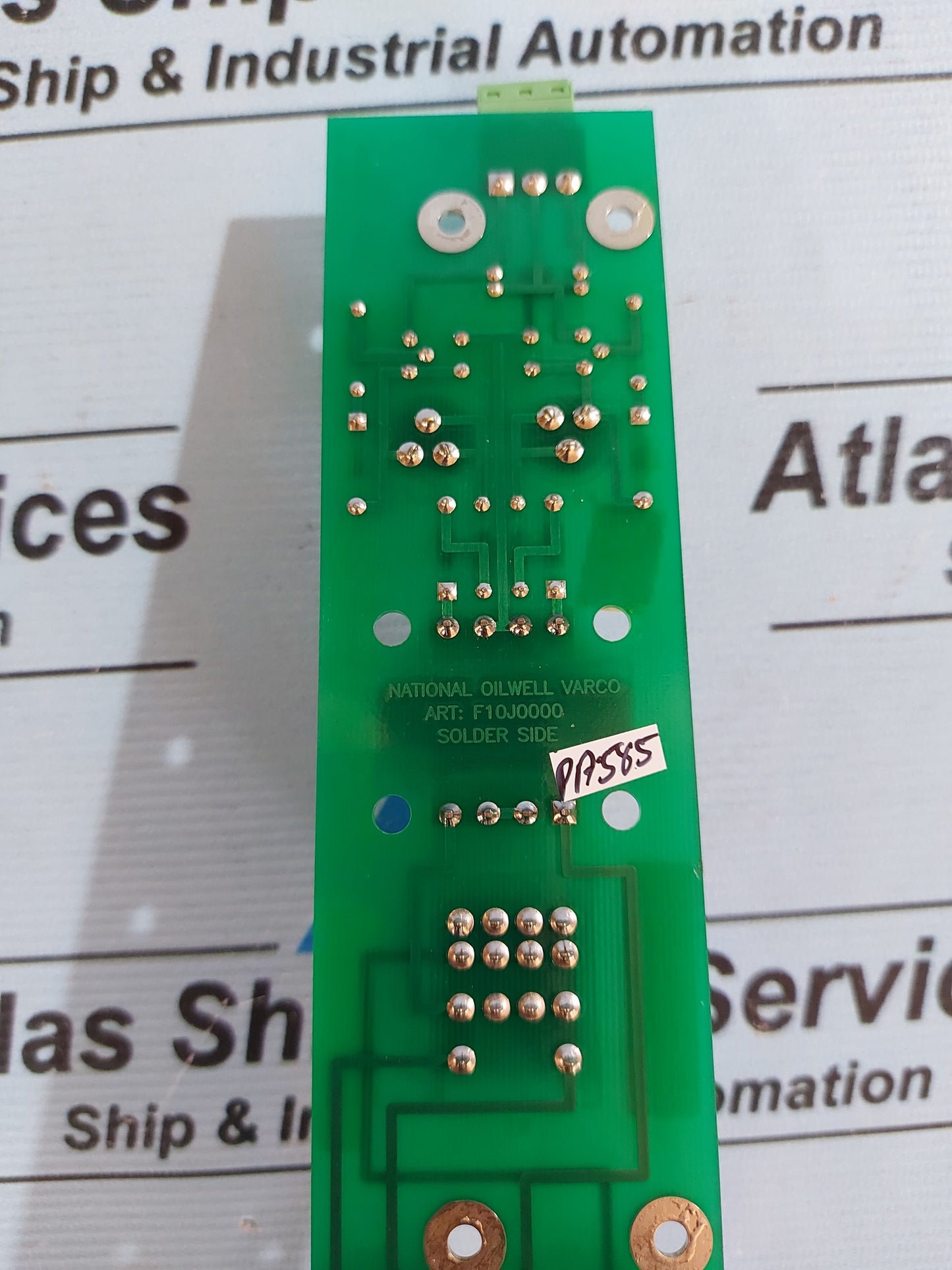 NATIONAL OILWELL VARCO F10J0000 PCB CARD