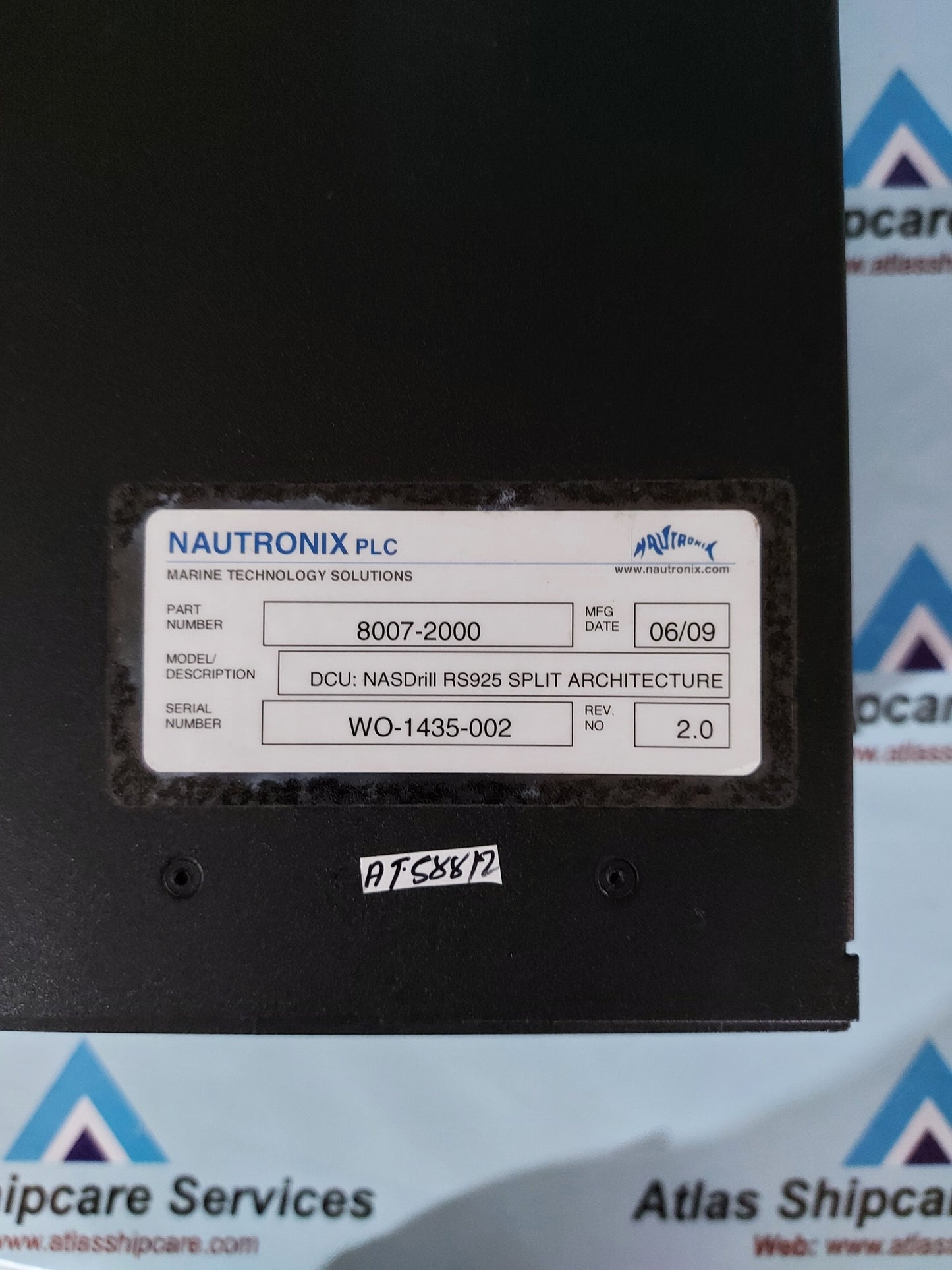 NAUTRONIX PLC 8007-2000 DCU:NASDRILL RS925 SPLIT ARCHITECTURE