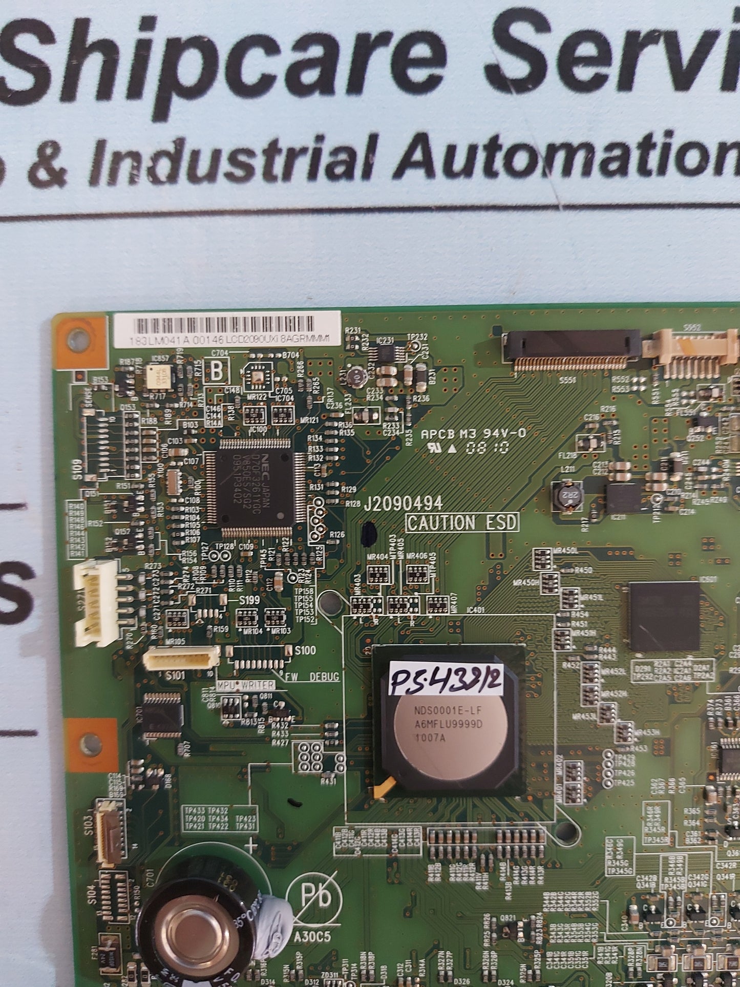 NEC LCD2190UXP-BK-G1(C) L215GW DRIVER BOARD J2090494 MOTHERBOARD