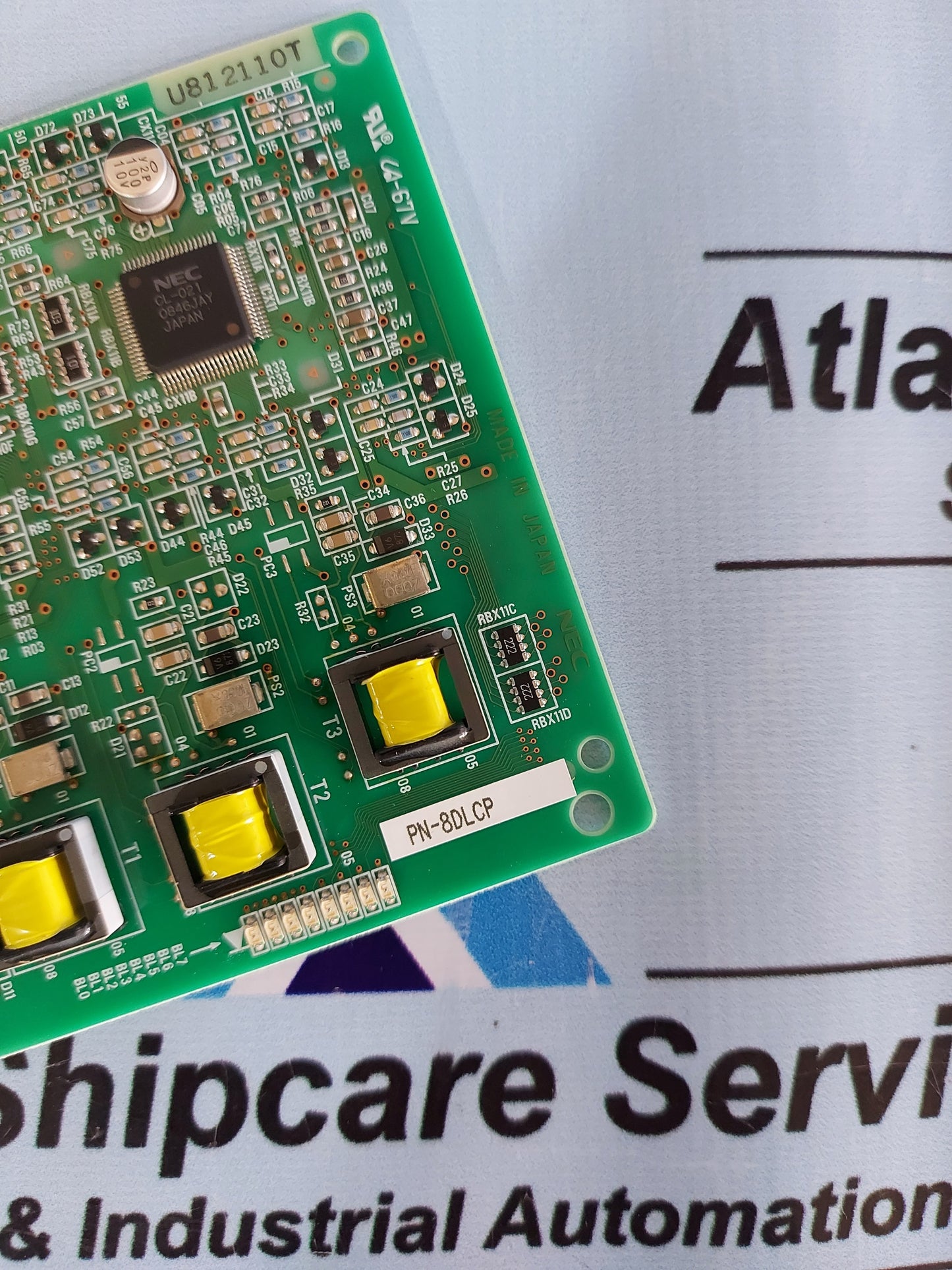 NEC PN-8DLCP 8 PORT DIGITAL LINE CIRCUIT BOARD