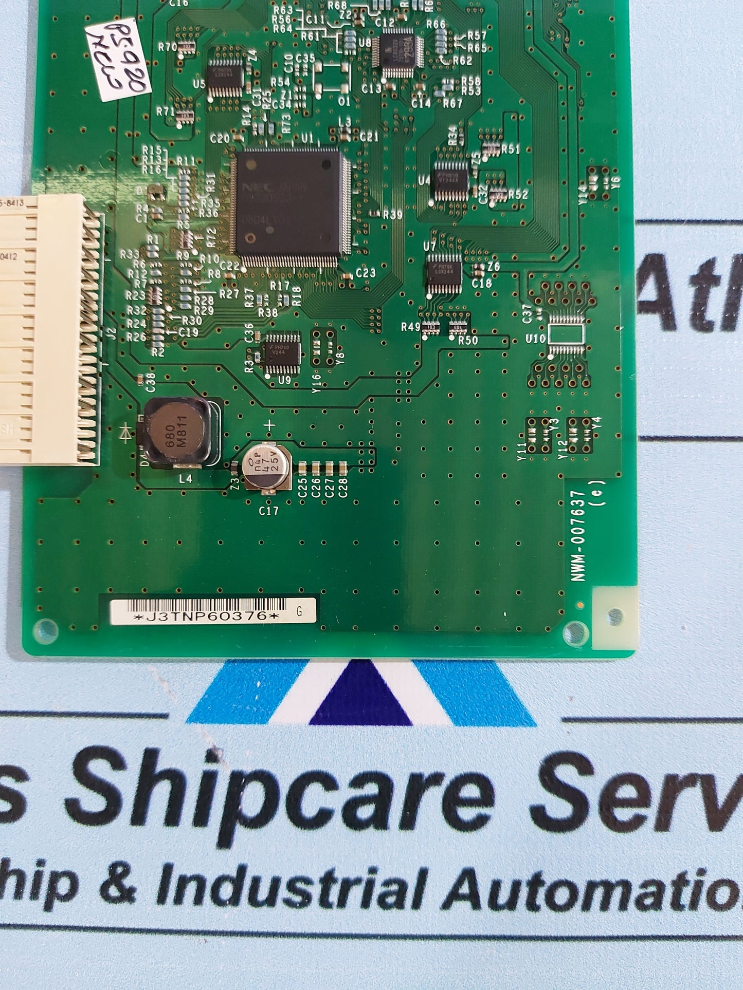 NEC PN-8RSTG REGISTER CARD