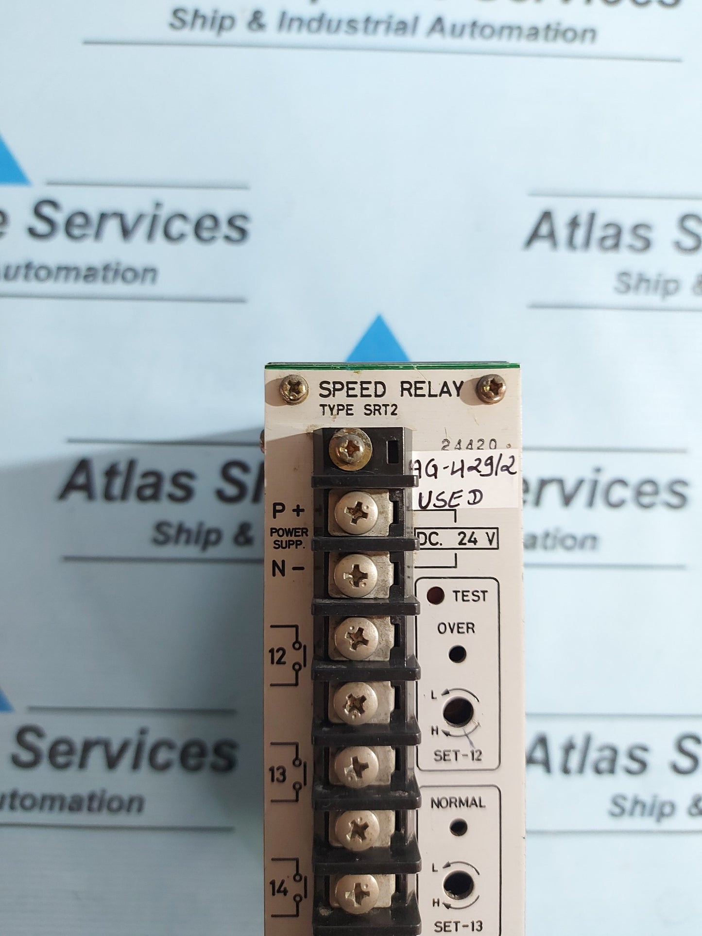 NEGISHI SEISAKUSHO SRT2 SPEED RELAY AG429