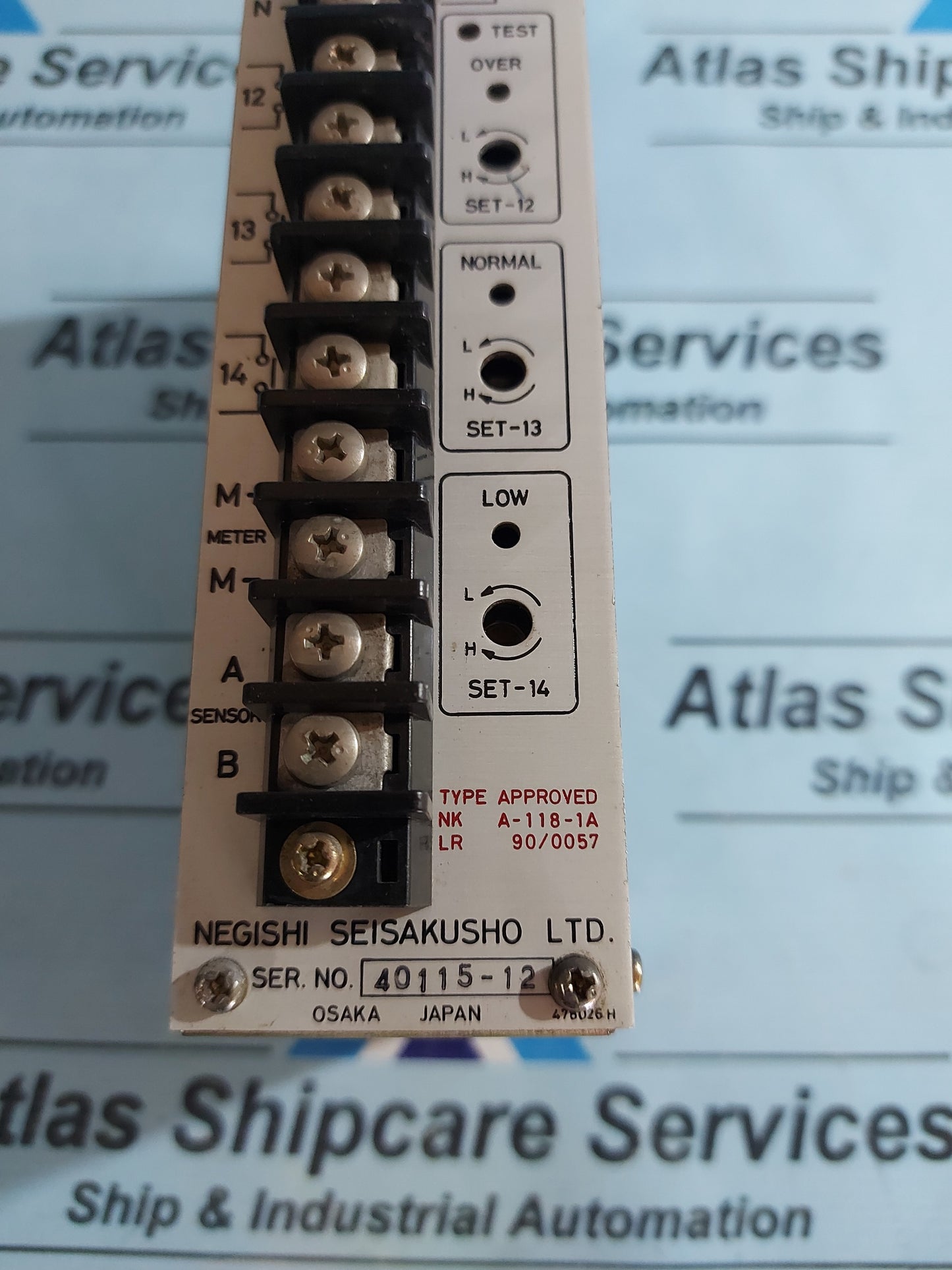 NEGISHI SEISAKUSHO SRT2 SPEED RELAY AG429