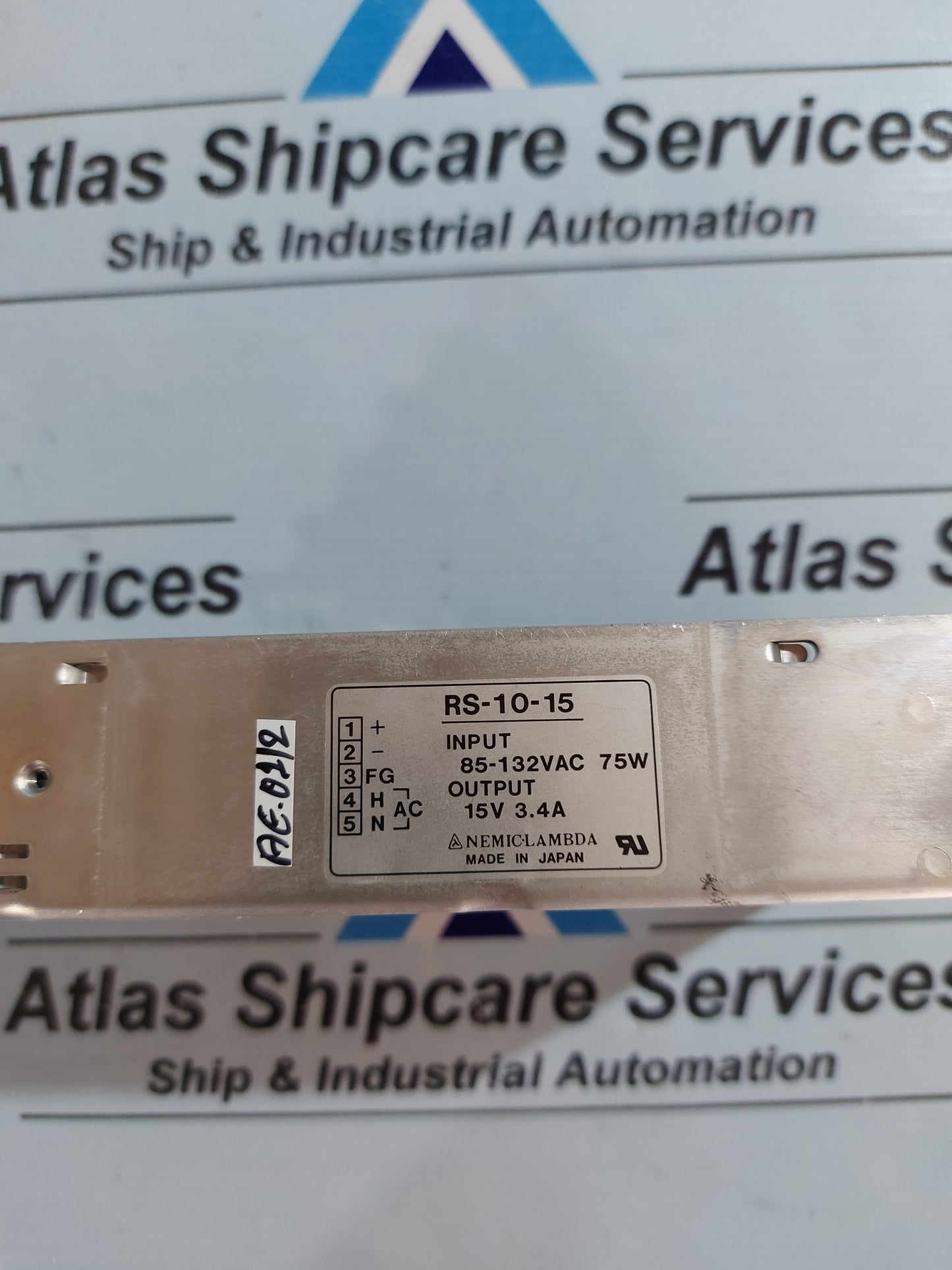 NEMIC-LAMBDA RS-10-15 POWER SUPPLY
