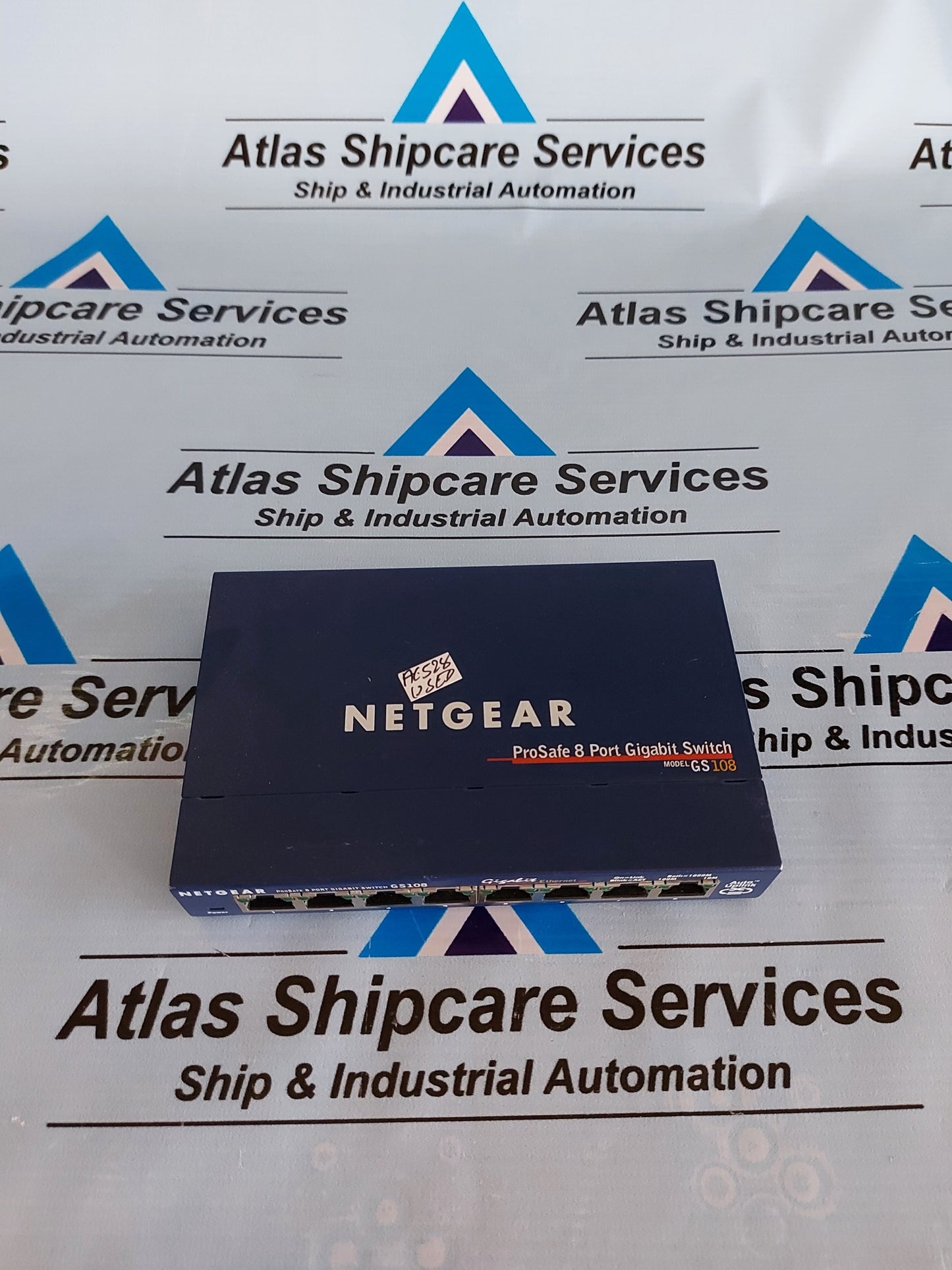 NETGEAR GS108 PROFACE 8 PORT GIGABIT ETHERNET SWITCH