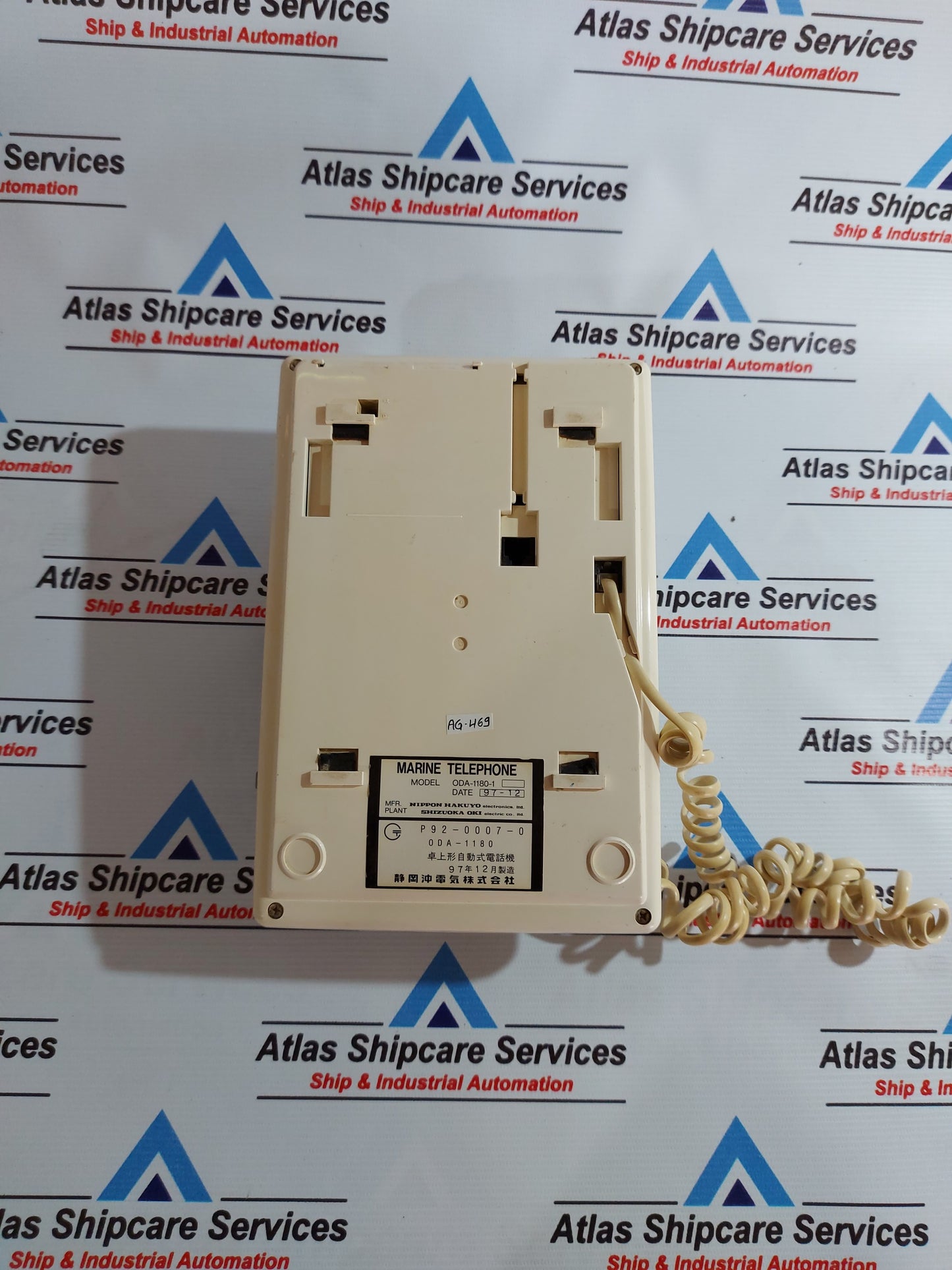 NIPPON OKI MARINE TELEPHONE ODA-1180-1 AG469