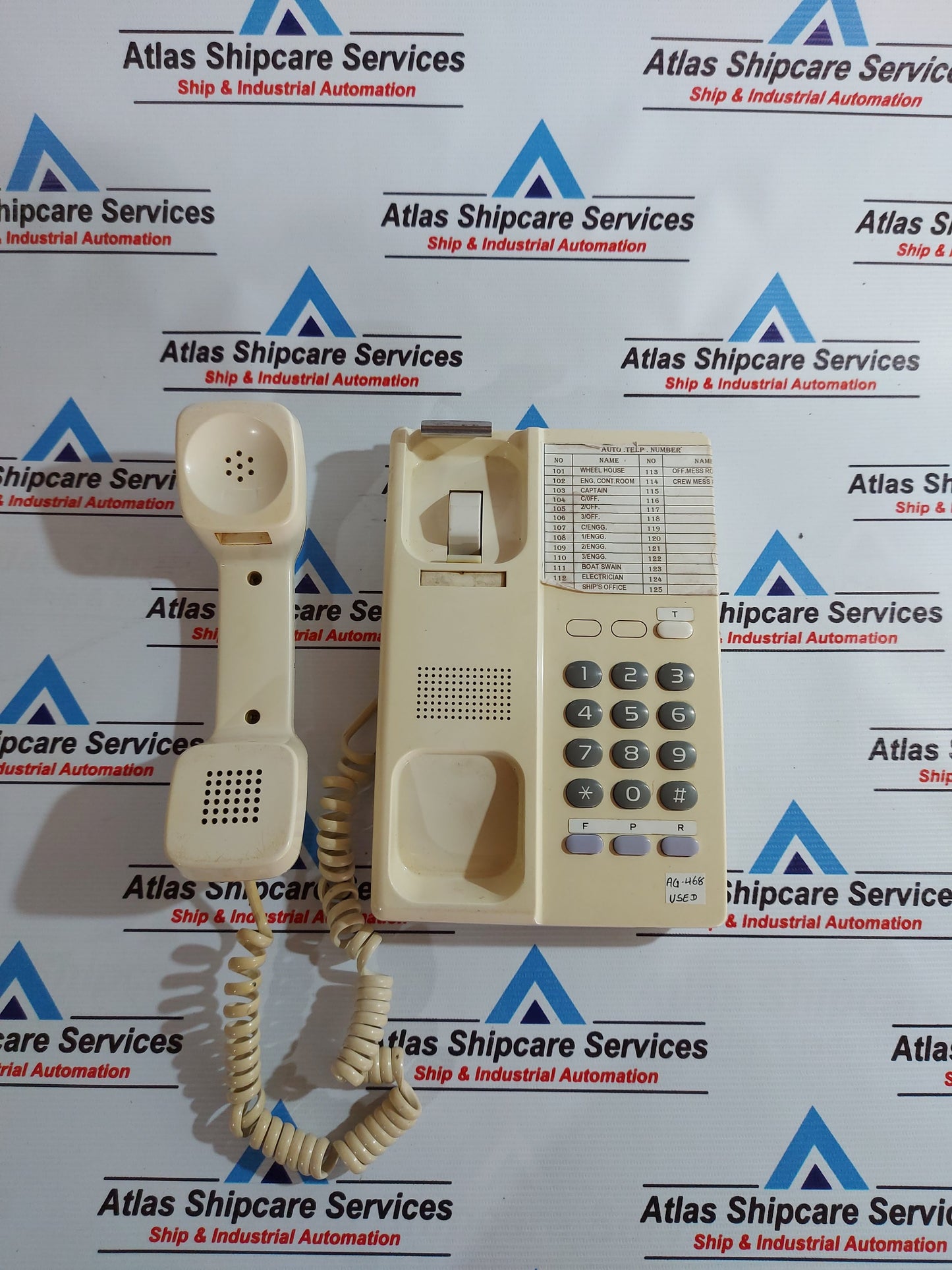 NIPPON OKI MARINE TELEPHONE ODA-1180-1 N AG468