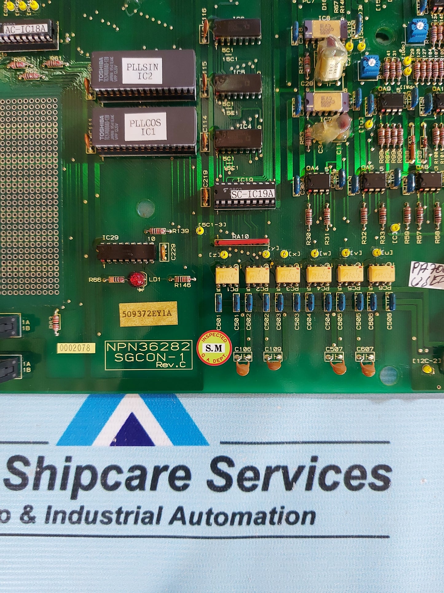 NISHISHIBA ELECTRIC NPN36282 SGCON-1 REV.C MODULE