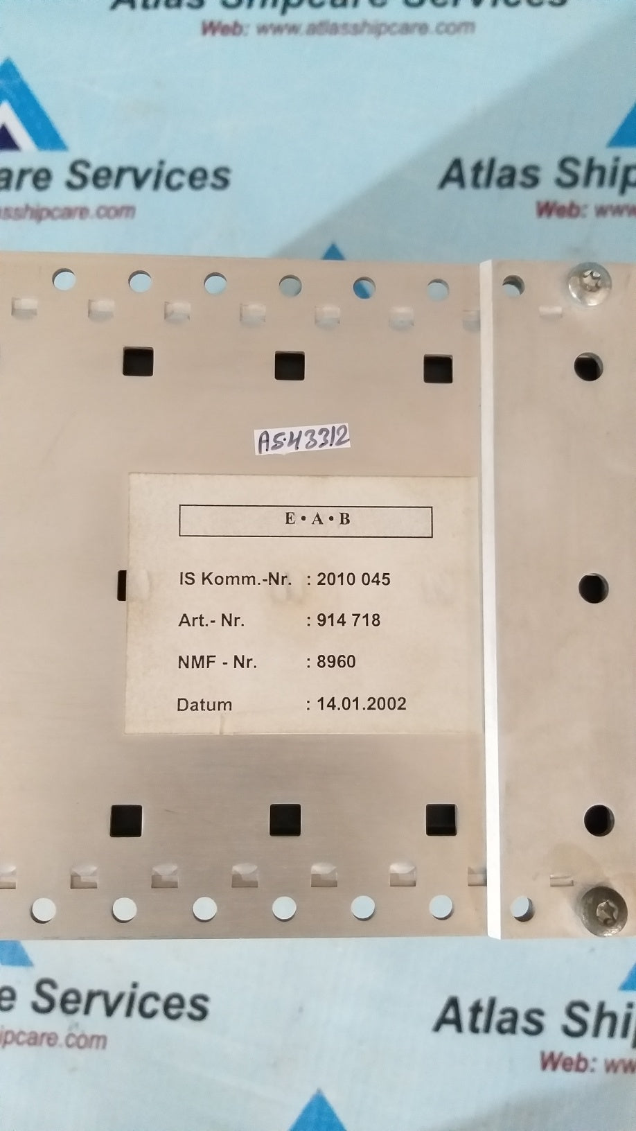 NMF Deck Crane 914 718 Control Panel 2010 045